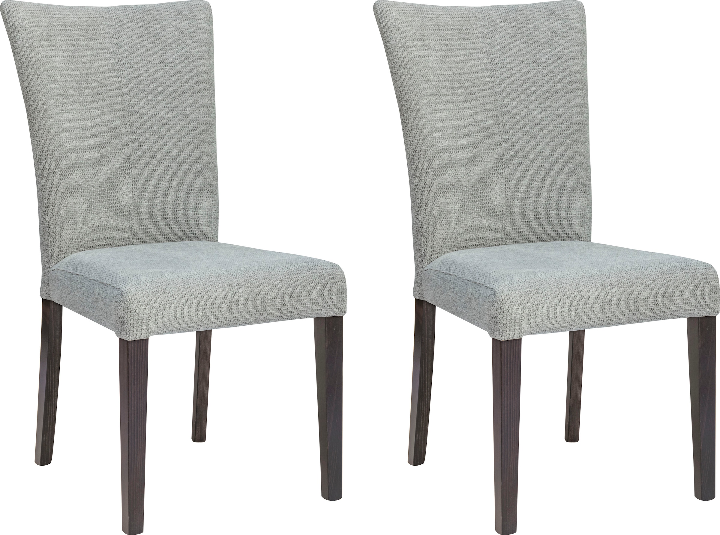 Home affaire 4-Fußstuhl "Aspen" (Set) 2 Stk.Beine aus massiver Buche, wenge günstig online kaufen