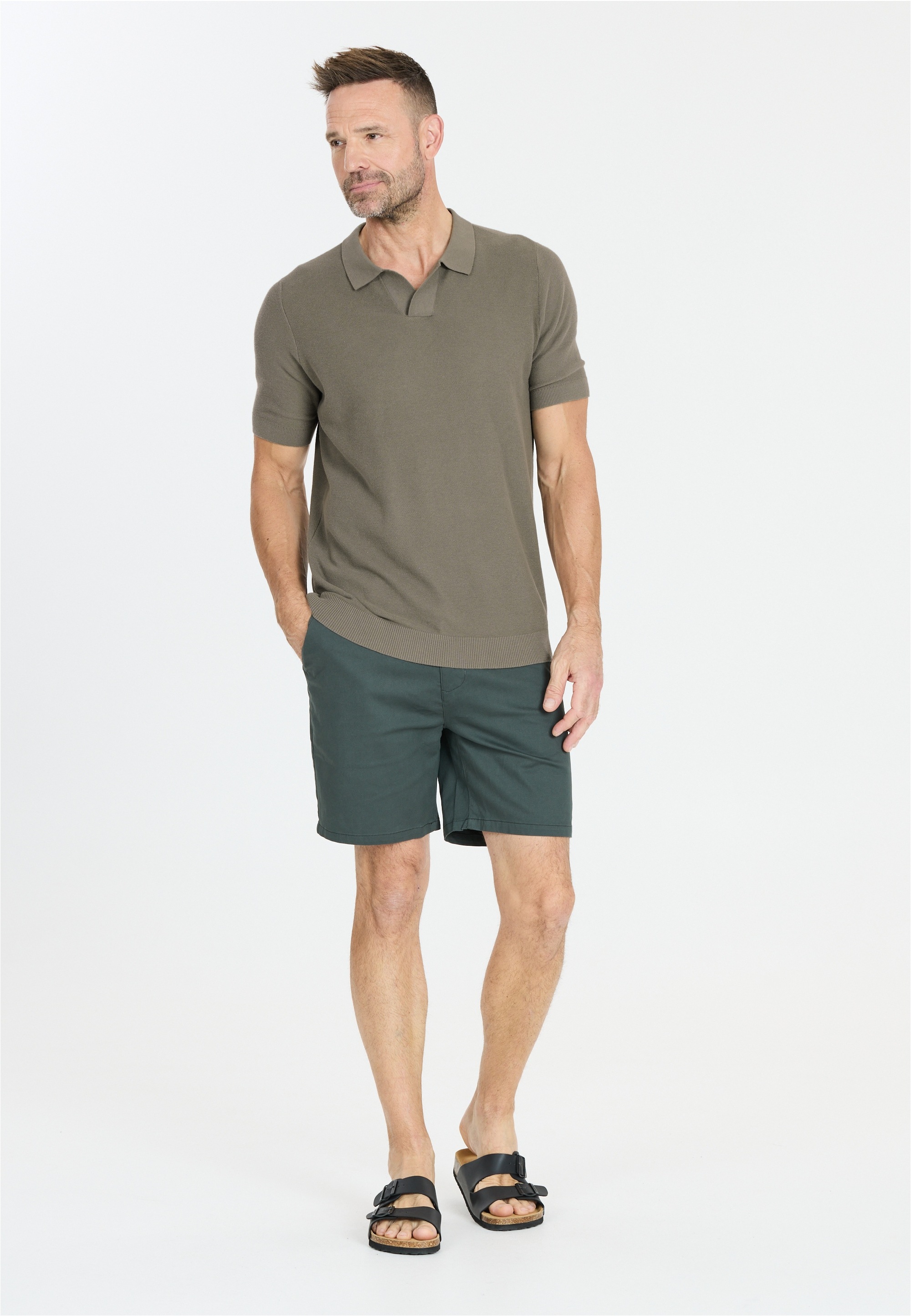 nou Langarm-Poloshirt "Beusch" atmungsaktiv günstig online kaufen