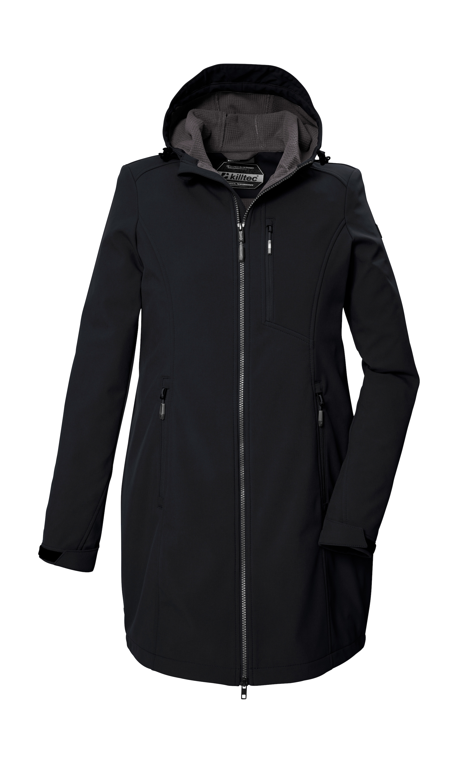 Killtec Softshellparka "KOS 370 WMN SFTSHLL PRK" Winddichter Damen Softshel günstig online kaufen