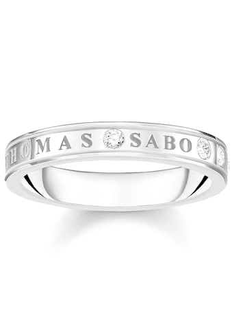 THOMAS SABO Fingerring »mit weißen Steinen TR2253-...