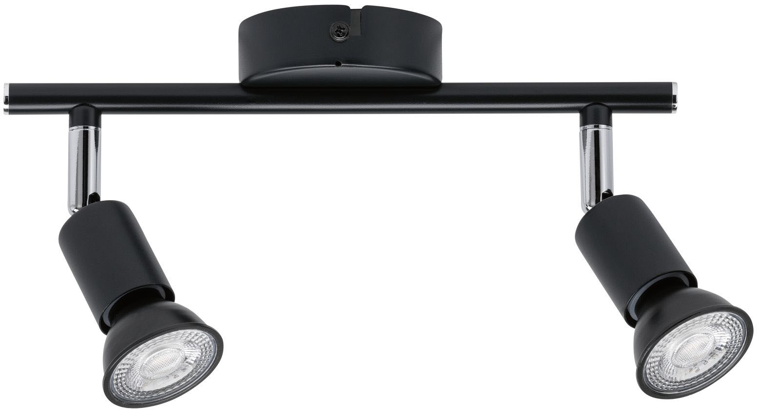 Paulmann Deckenleuchte »Carolina« GU10 1 Stk. Spotlight IP44 max. 2x10W Chrom 230V Metall, GU 10