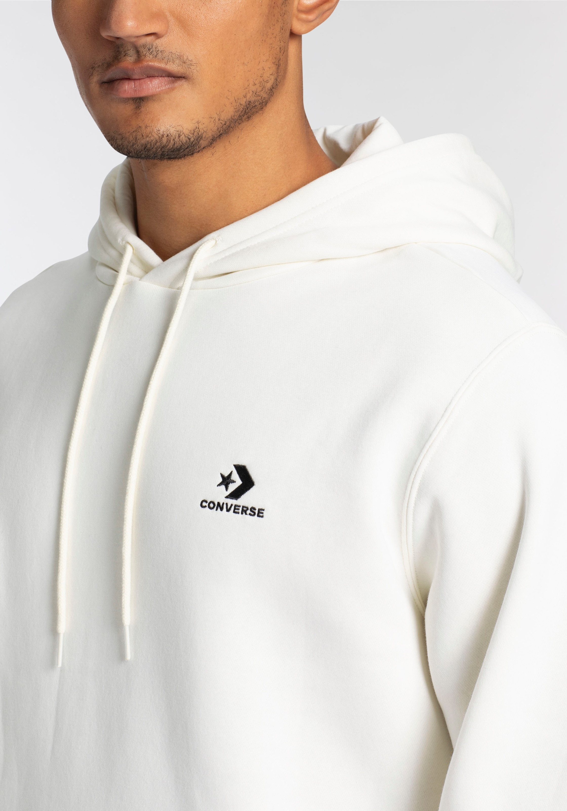 FLEECE tlg.), | für Unisex HOODIE«, »EMBROIDERED kaufen Kapuzensweatshirt BACK Converse STAR BRUSHED BAUR CHEVRON (1