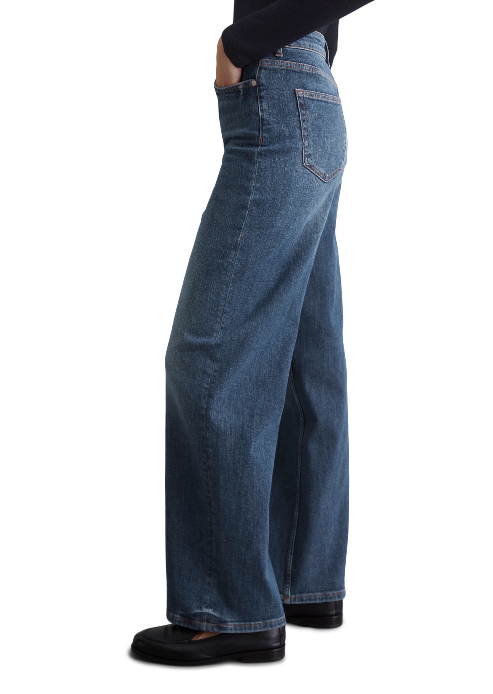 Marc O'Polo Weite Jeans »aus Organic-Cotton-Mix-Stretch«