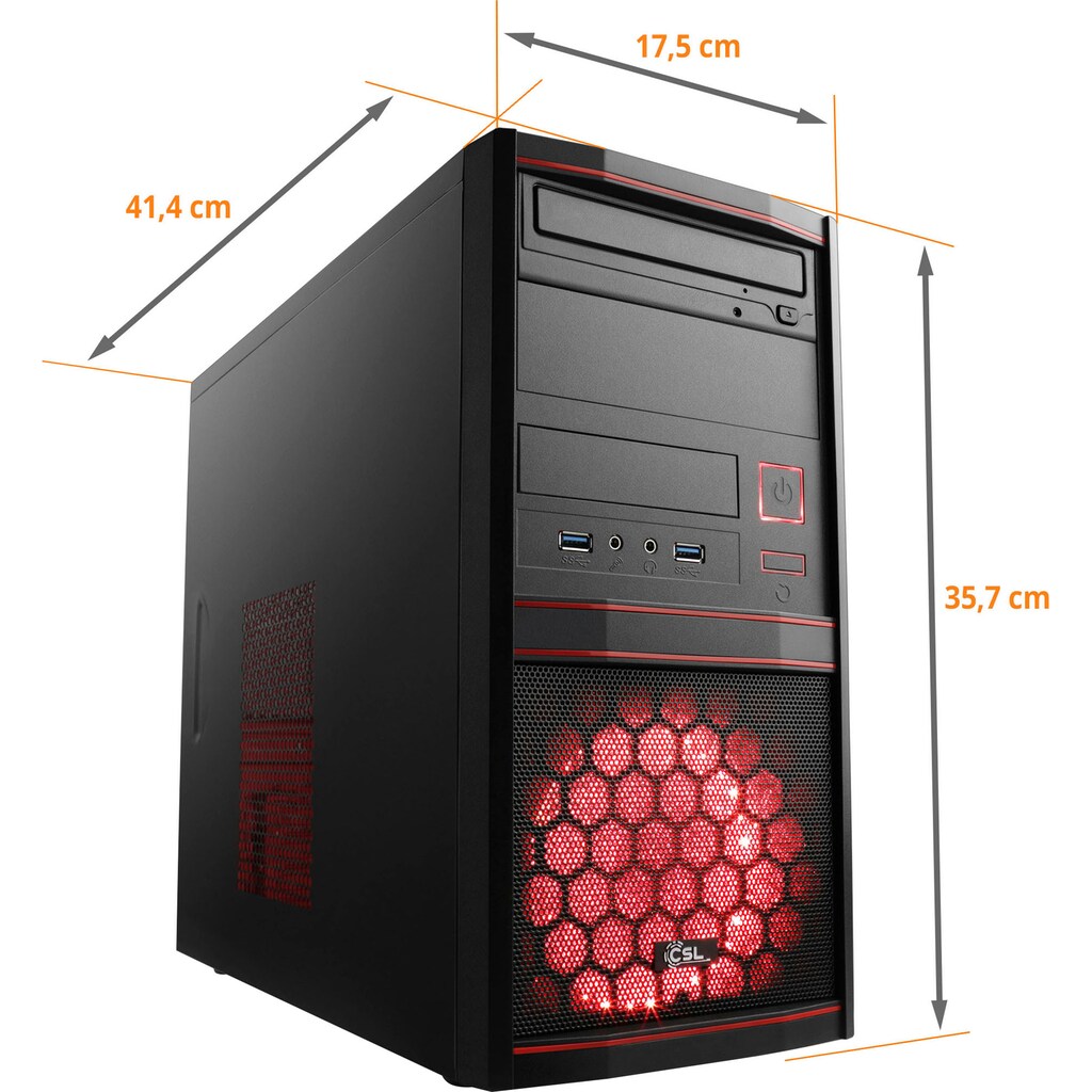 CSL Gaming-PC-Komplettsystem »Sprint V28158«