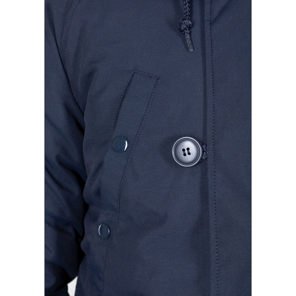 Alpha Industries Langjacke »Explorer w/o Patch«, mit Kapuze