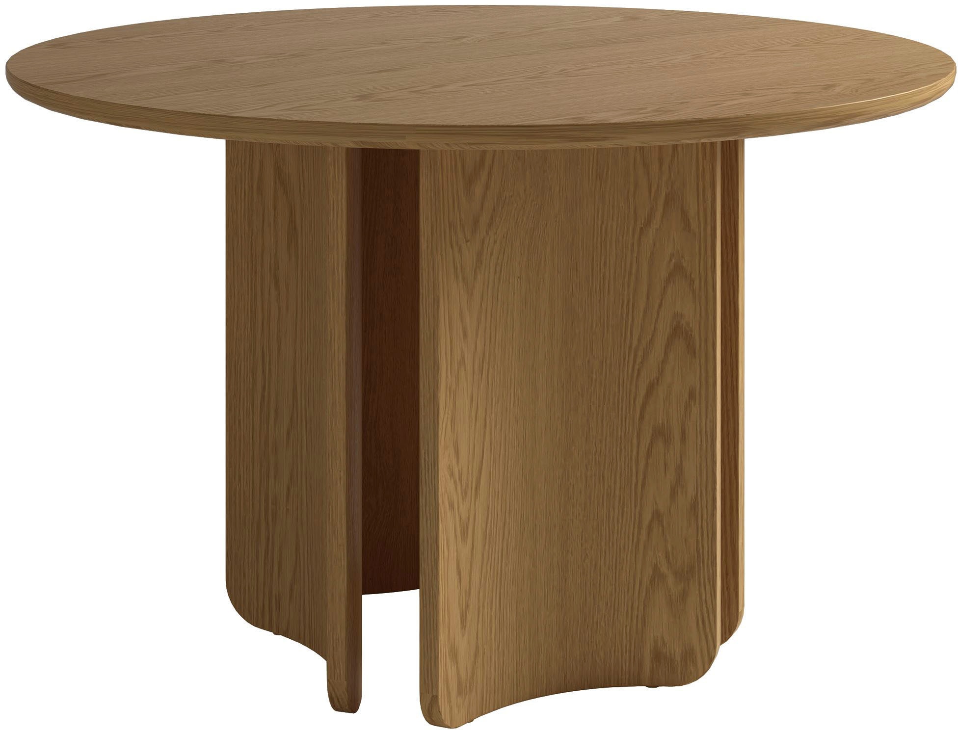 SCHÖNER WOHNEN-Kollektion Esstisch »HARSTAD« 1 Stk. tlg. 120 cm, mit variabel montierbarem Untergestell