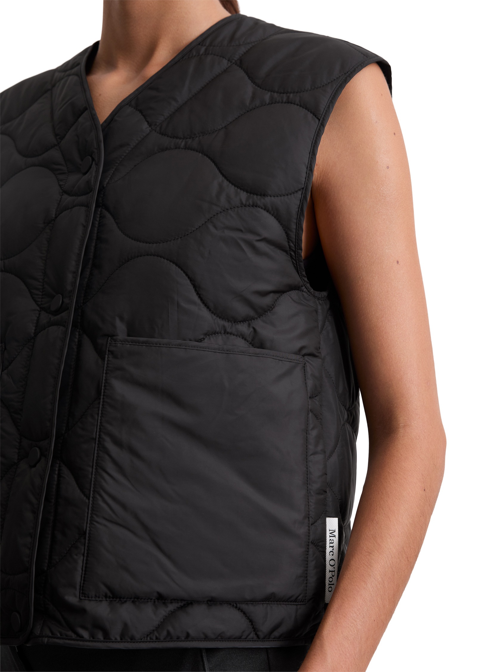 Marc O'Polo Steppweste »aus recyceltem Polyester«