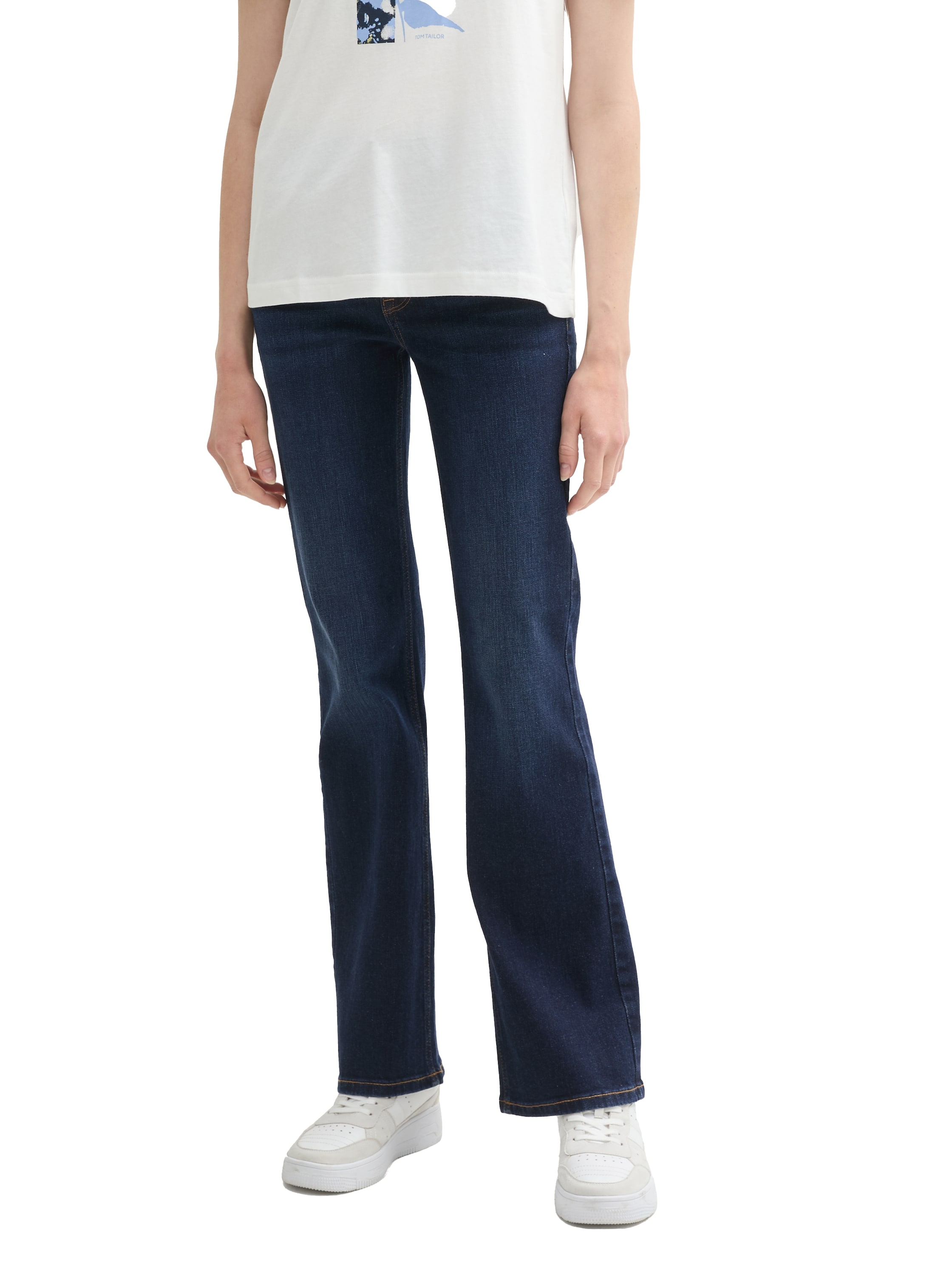 TOM TAILOR Bootcut-Jeans »Kate Narrow«, mit Bio-Baumwolle