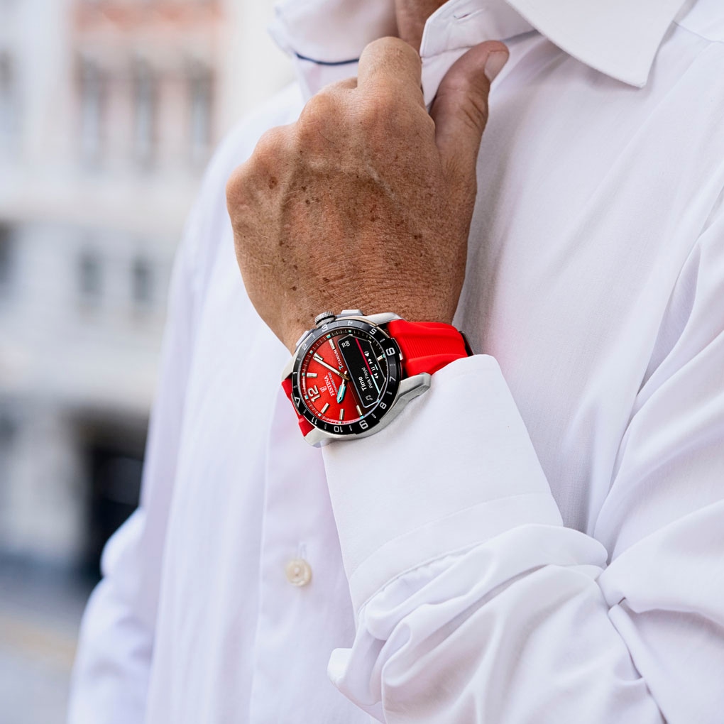 Festina Smartwatch »Connected D«, Quarzuhr, Armbanduhr, Herrenuhr, Schrittzähler, Weltzeit, Stoppfunkt.)