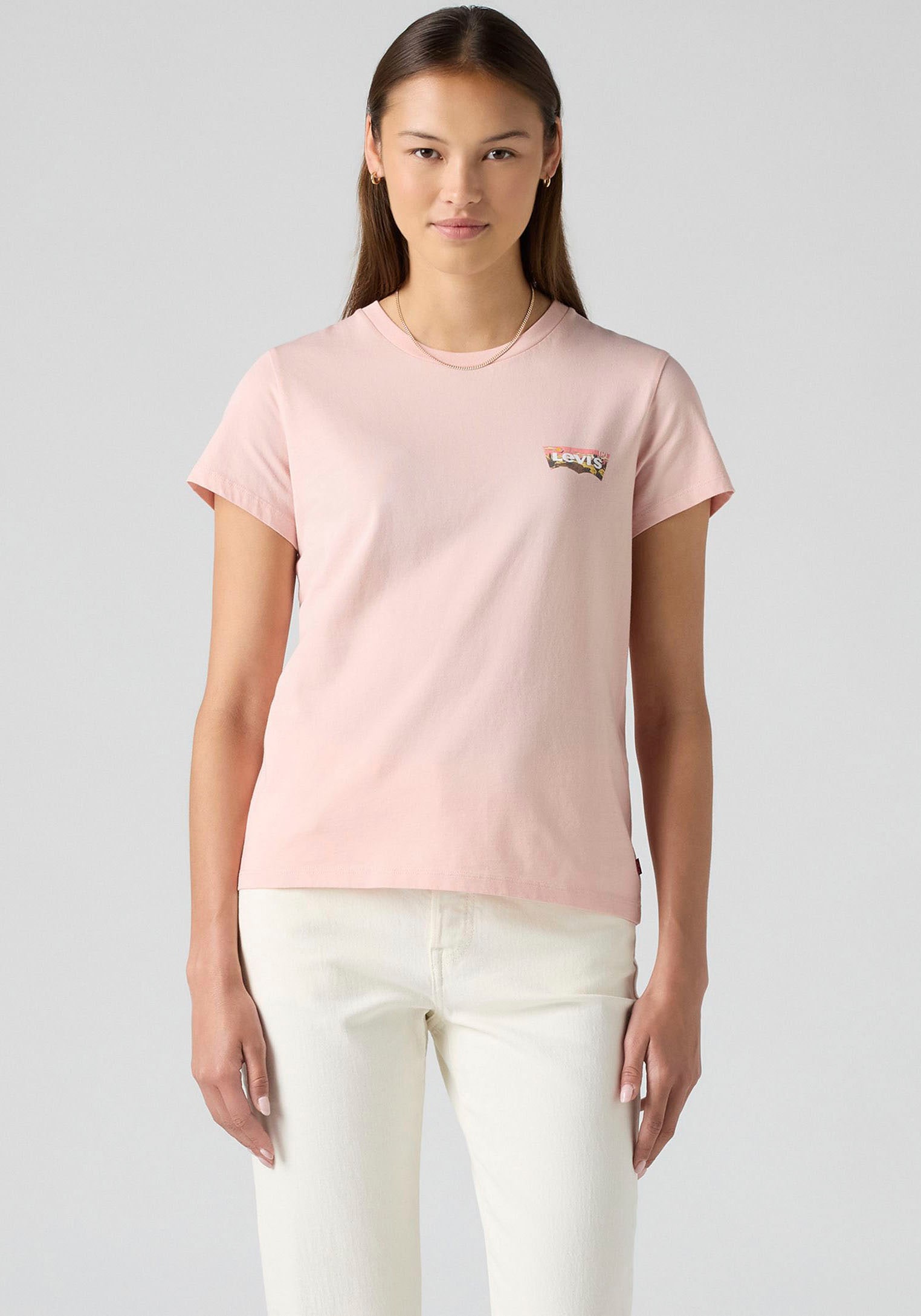 Levis T-Shirt "THE PERFECT TEE", mit Batwing-Logoprint günstig online kaufen