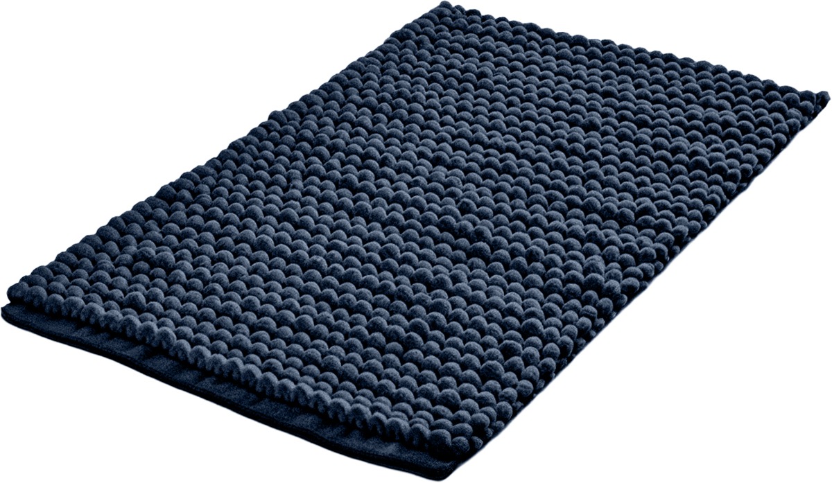 Thumbnail - Linea Due Badematte "Punto Uno, Badvorleger, Badezimmer Teppich," Höhe 18 mm rutschhemmend beschichtet fußbodenheizungsg...