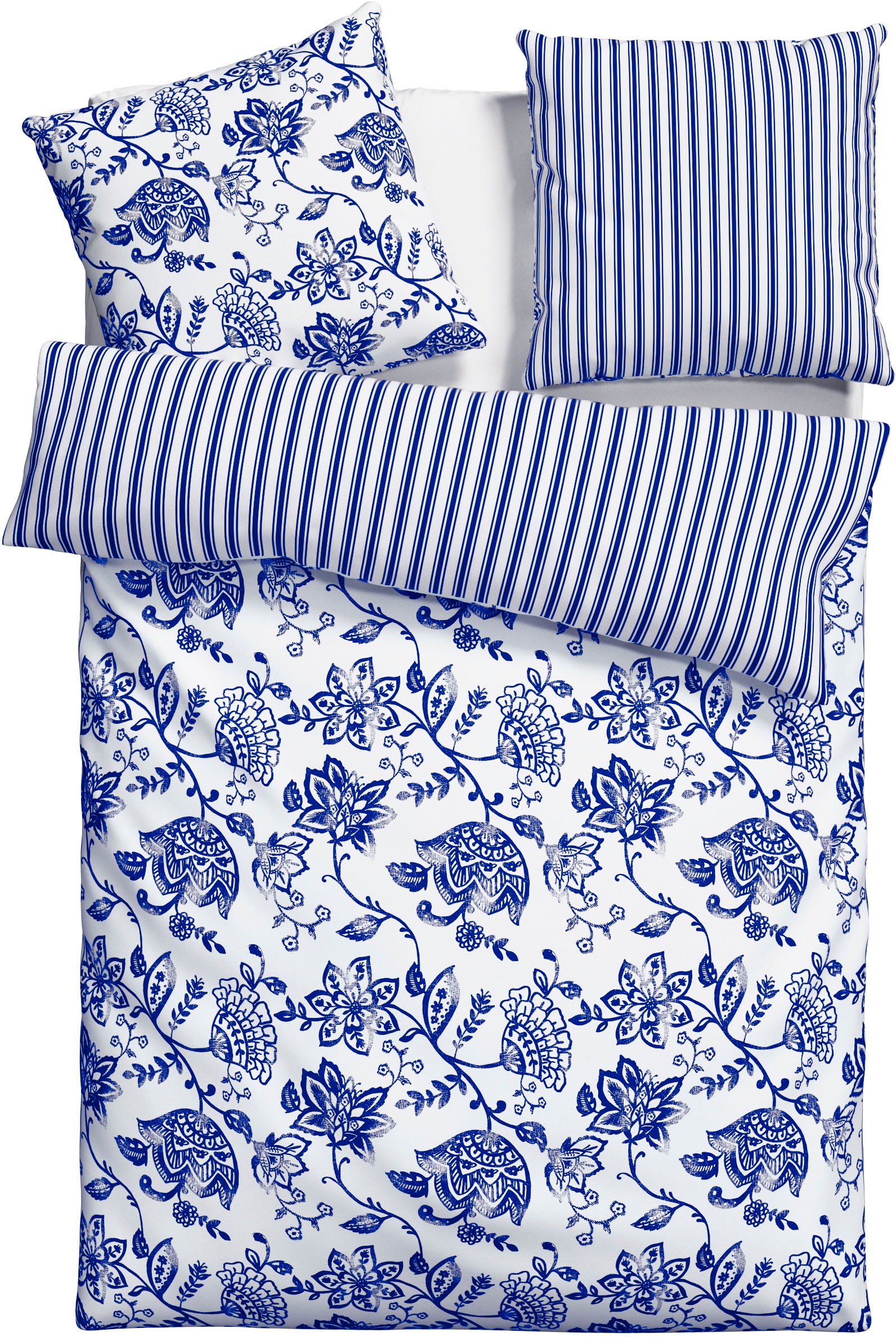 andas Bettwäsche "Nordby" 2 tlg. Bettwäsche aus Baumwolle, skandinavisches günstig online kaufen