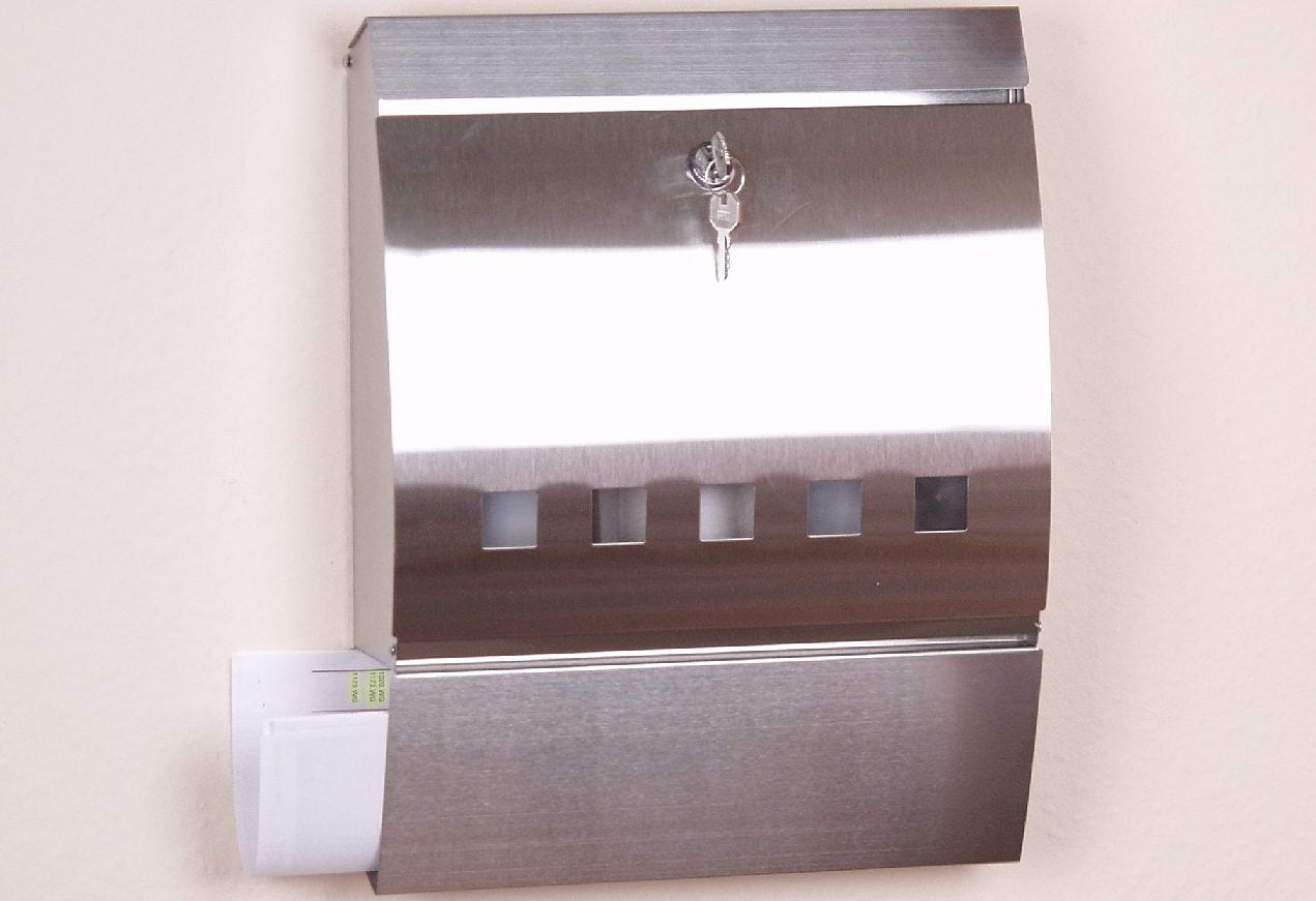 HOFMANN LIVING AND MORE Wandbriefkasten "Briefkasten" aus Edelstahl günstig online kaufen