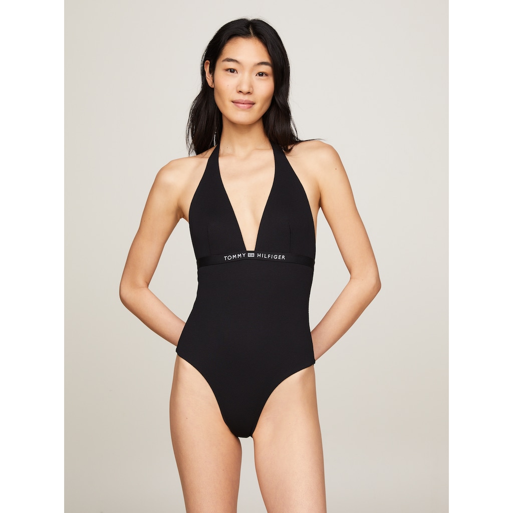 Tommy Hilfiger Swimwear Badeanzug »HALTER ONE PIECE RP (EXT SIZES)«