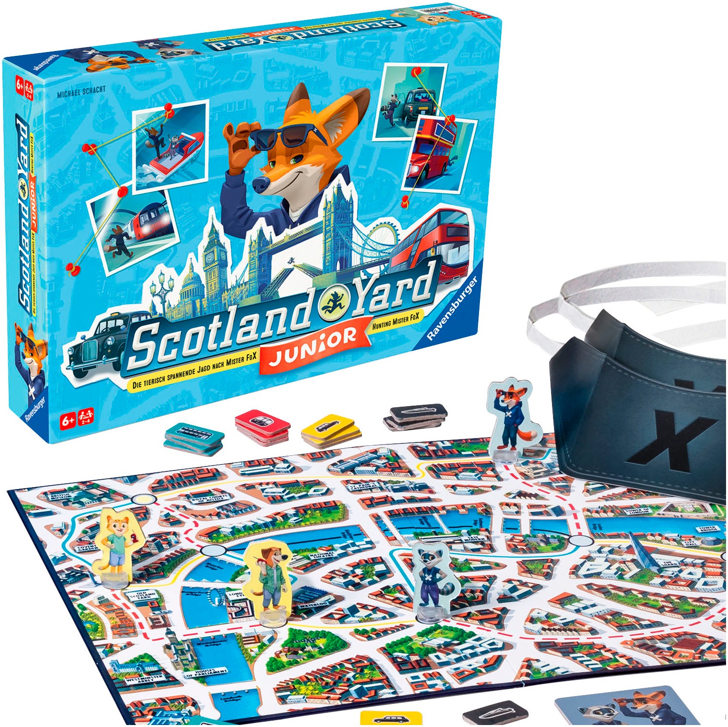 Ravensburger Spiel »Scotland Yard Junior«, Made in Europe, FSC® - schützt Wald - weltweit