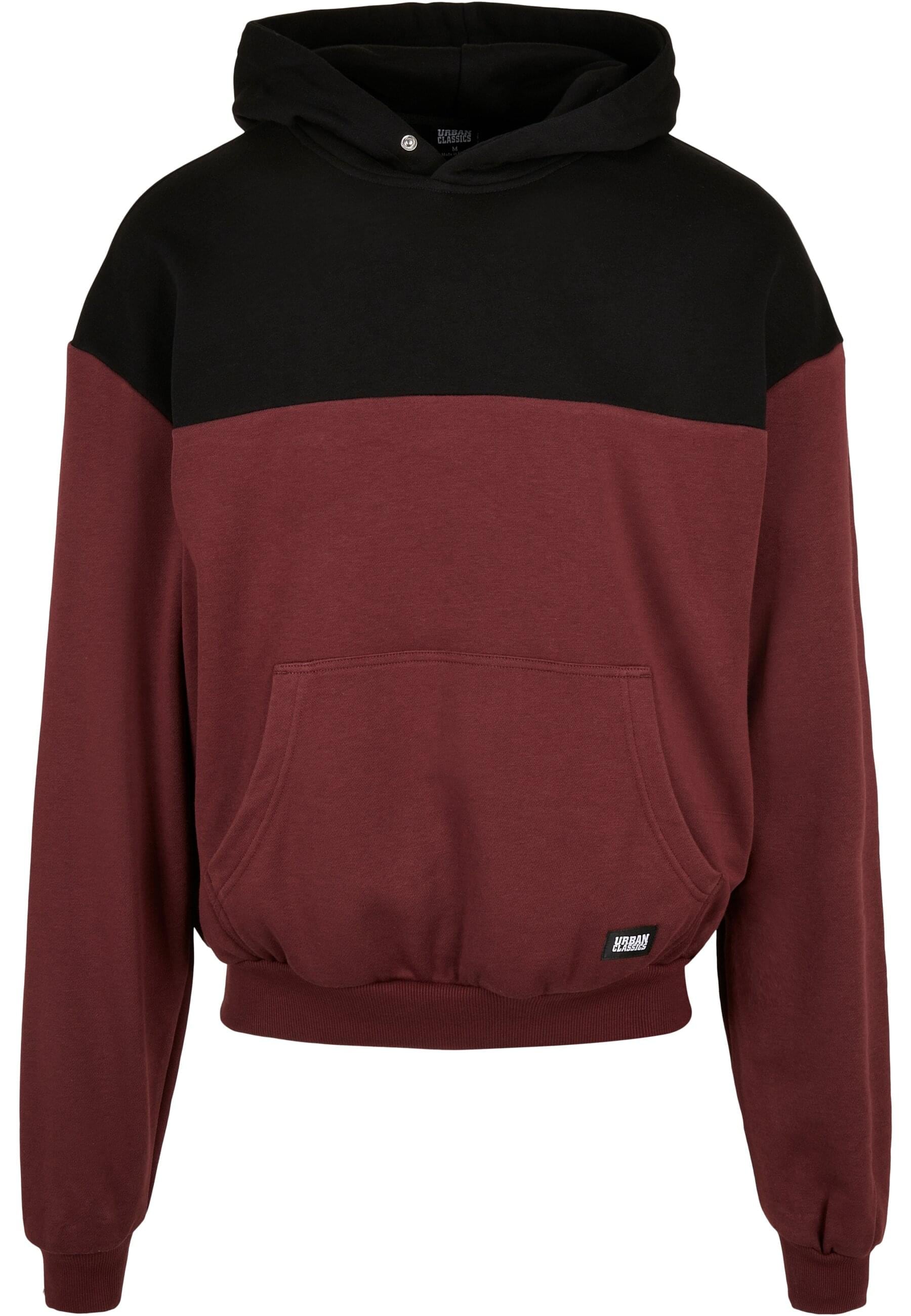 URBAN CLASSICS Sweatshirt "Urban Classics Herren Upper Block Hoody" 1 Stk. günstig online kaufen
