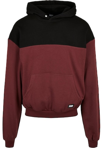 Sweatshirt »Urban Classics Herren Upper Block Hoody«, (1 tlg.)