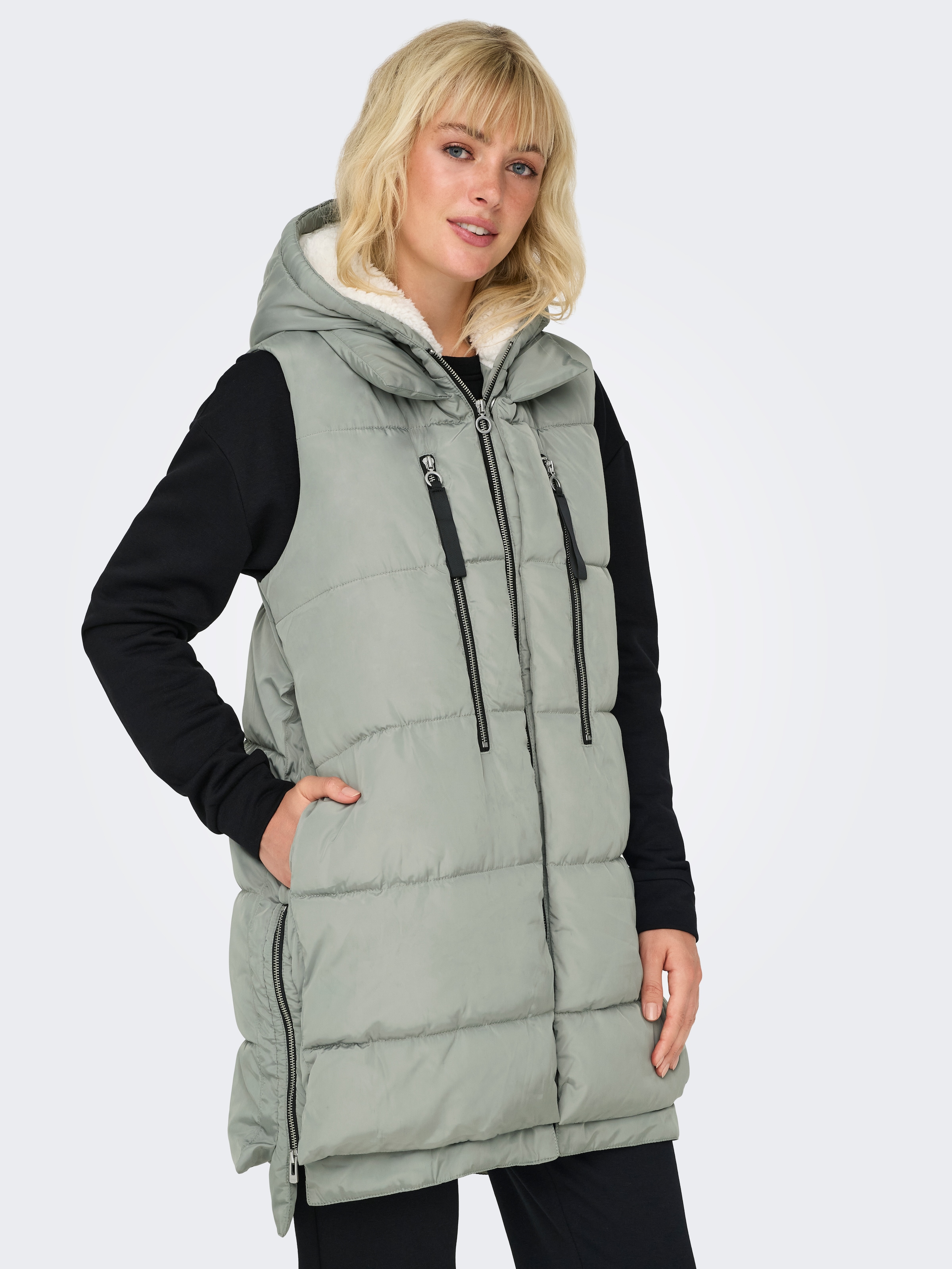 ONLY Steppweste "ONLNEWNORA PUFFER WAISTCOAT CC OTW"