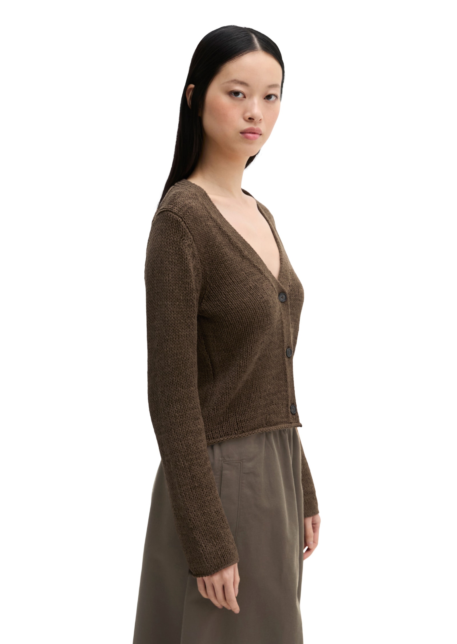 Marc O'Polo Cardigan »aus Bändchengarn«