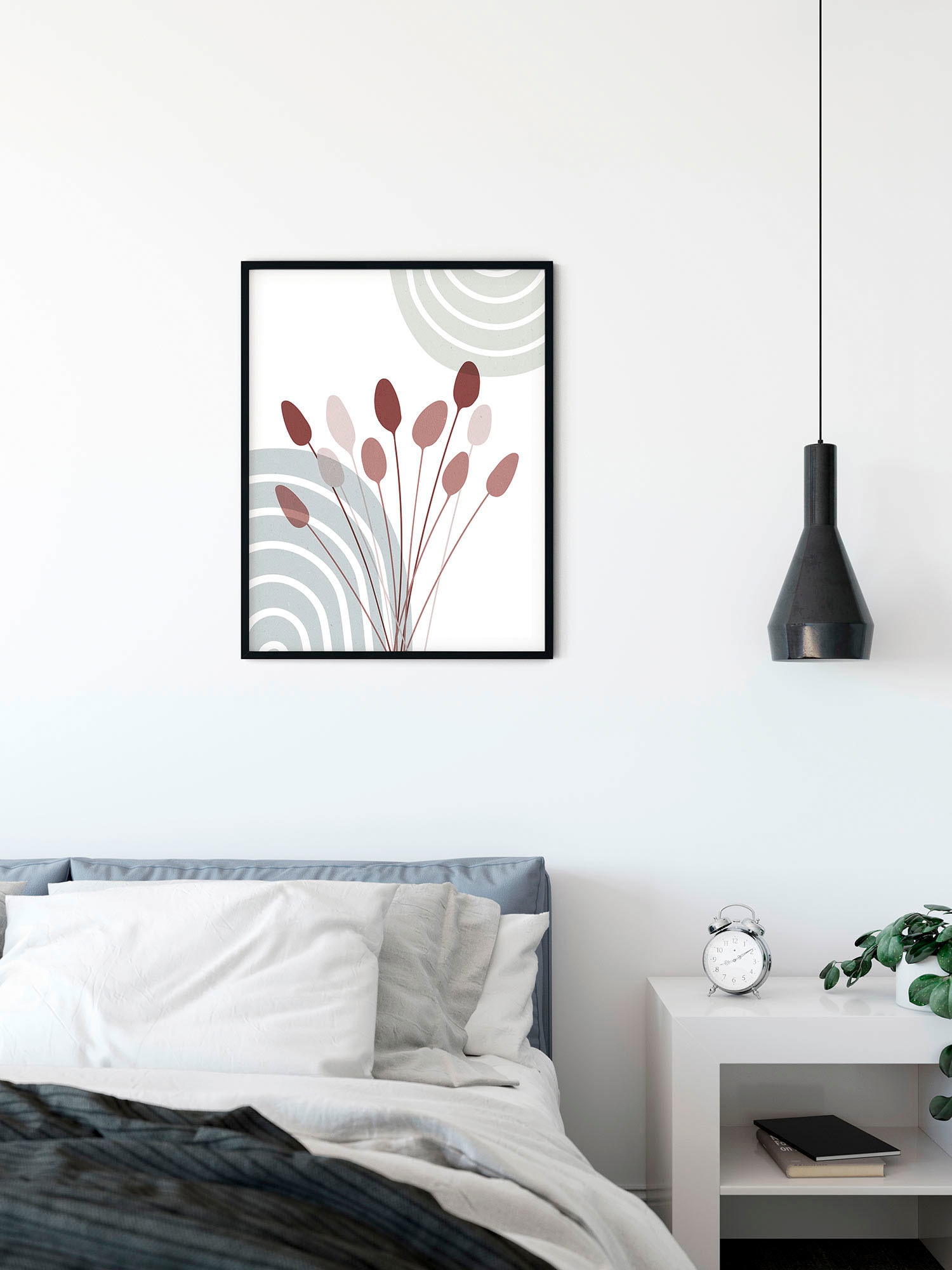 Komar Wandbild »Bohemian Cattail«, (1 St.), Deutsches Premium-Poster Fotopapier mit seidenmatter Oberfläche und hoher Lichtbeständigkeit. Für fotorealistische Drucke mit gestochen scharfen Details und hervorragender Farbbrillanz. 