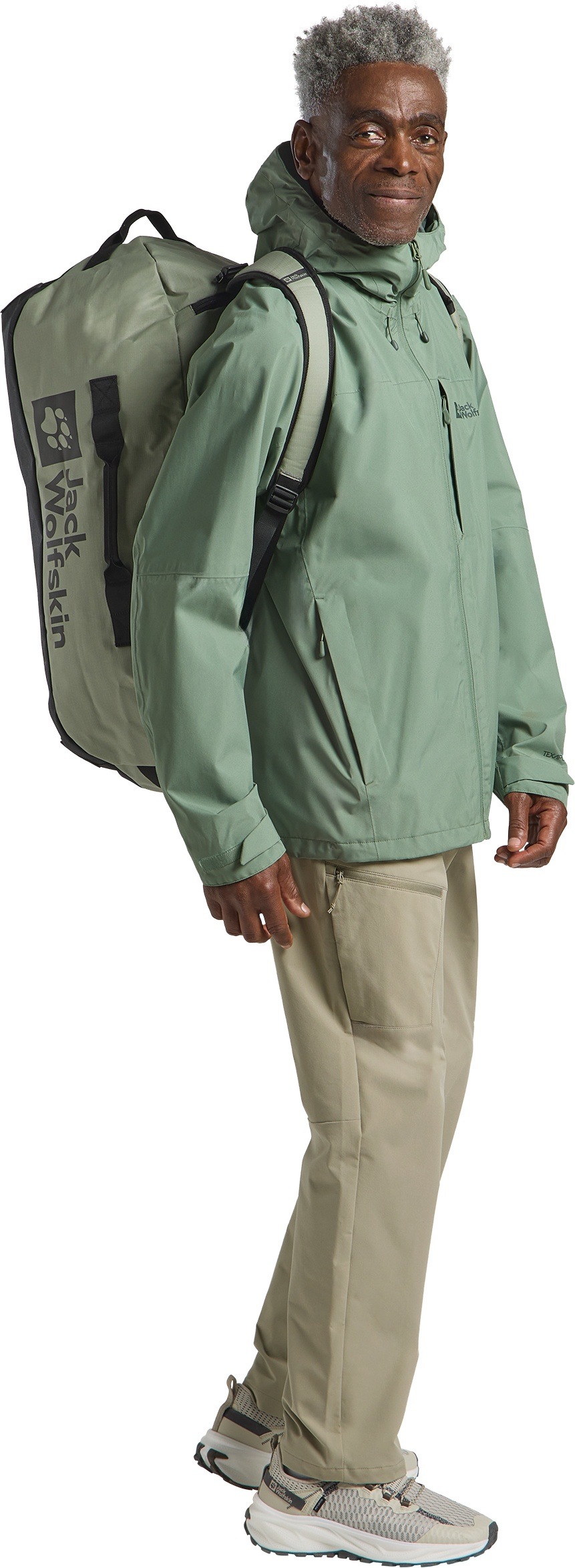 Jack Wolfskin Funktionsjacke »TEMPEST 2L JKT M«, mit Kapuze