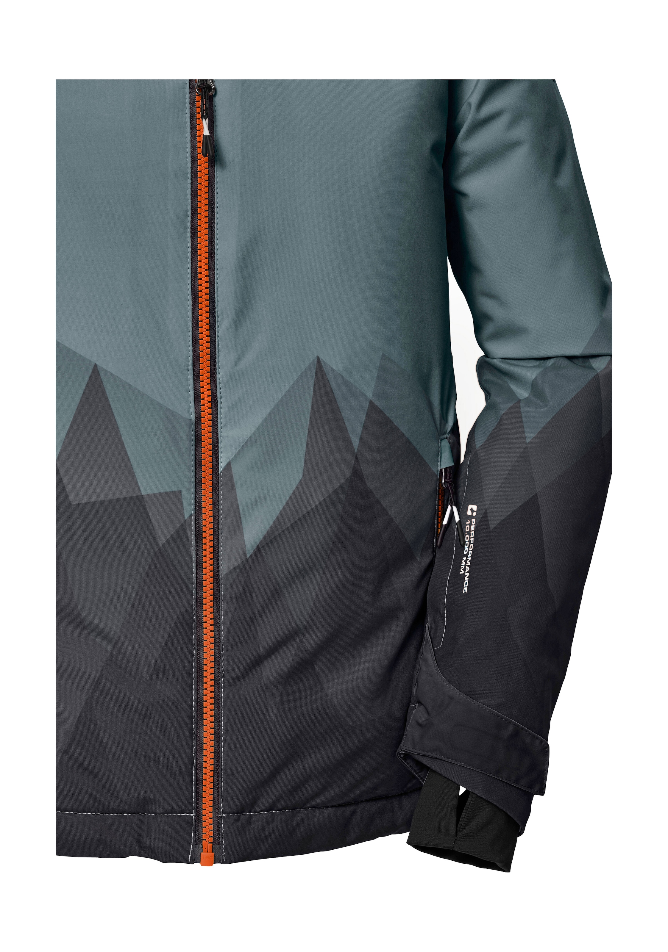 Killtec Skijacke »KSW 383 BYS SKI JCKT« Wasser- und winddichte Skijacke mit verstellbarer Kapuze
