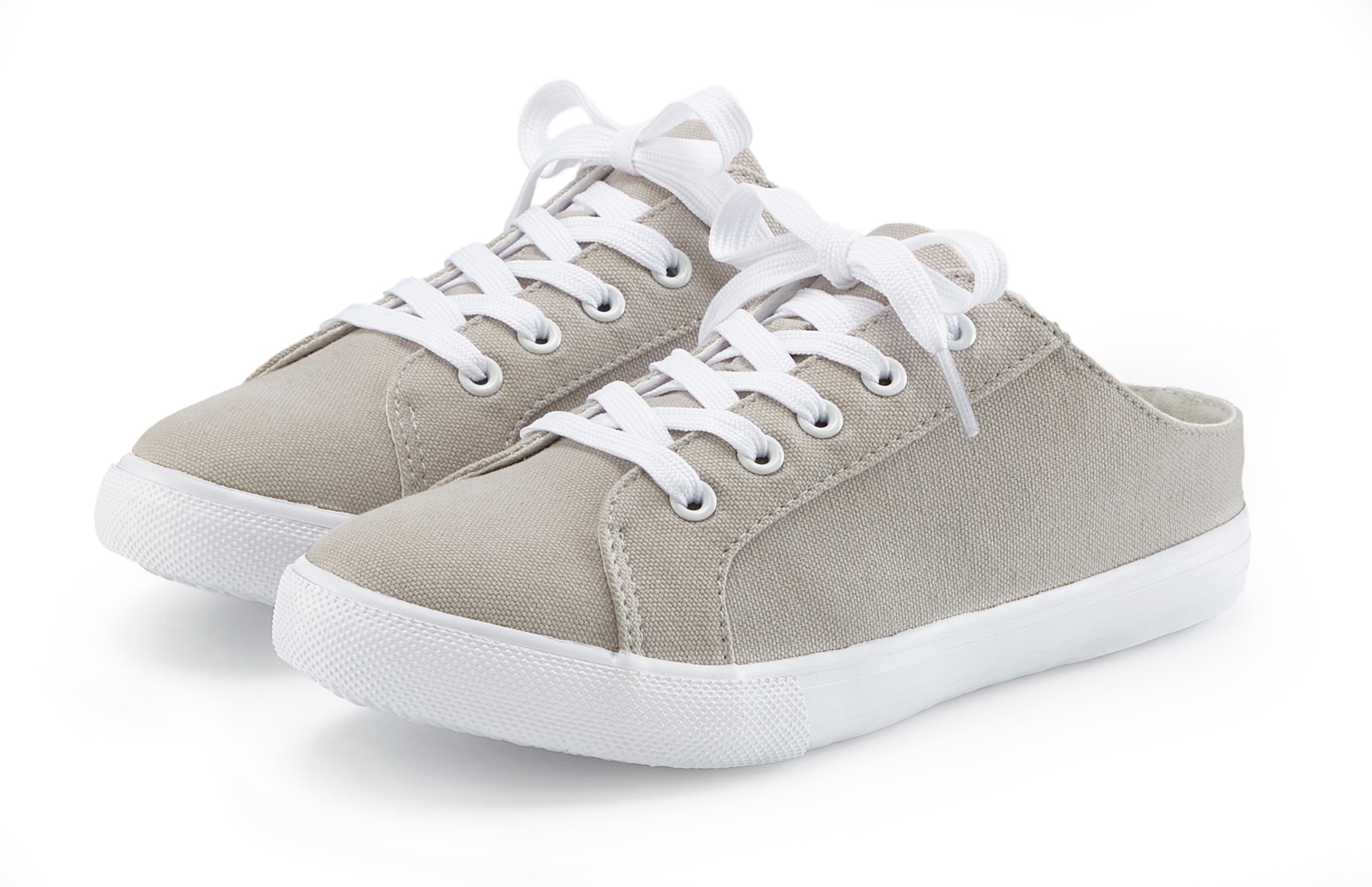 Vivance Sabot "Sneaker, Clog", zum Reinschlüpfen mit Schnürung VEGAN günstig online kaufen