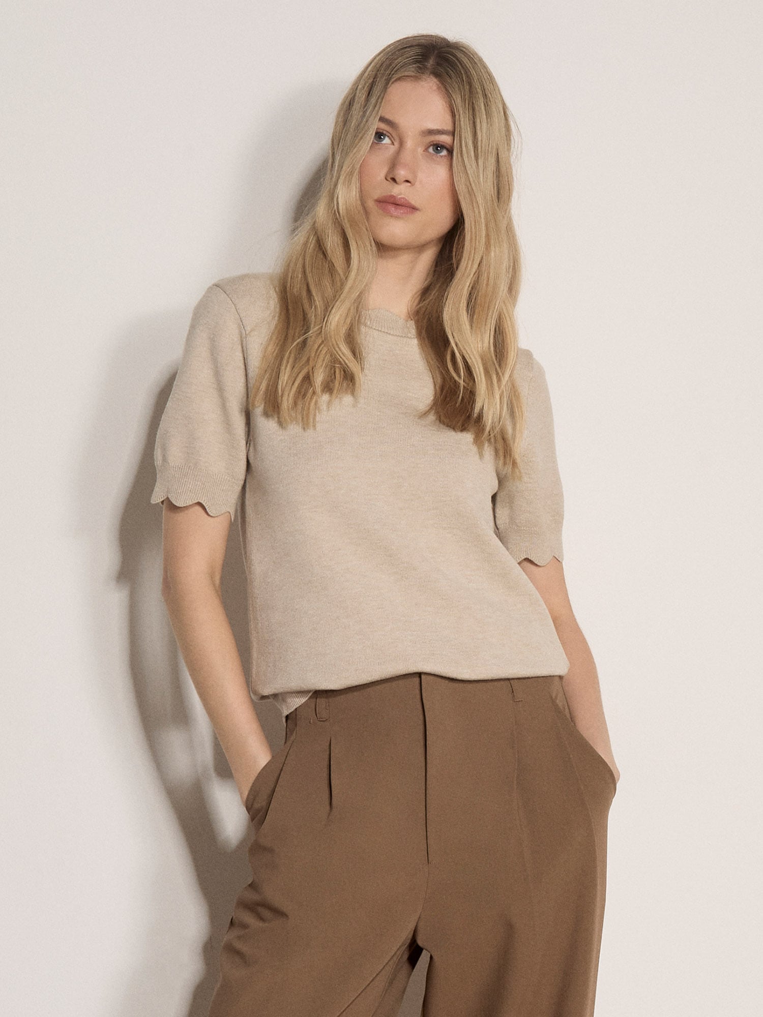 Apricot T-Shirt »Wellenrand Shirt« 1 Stk.