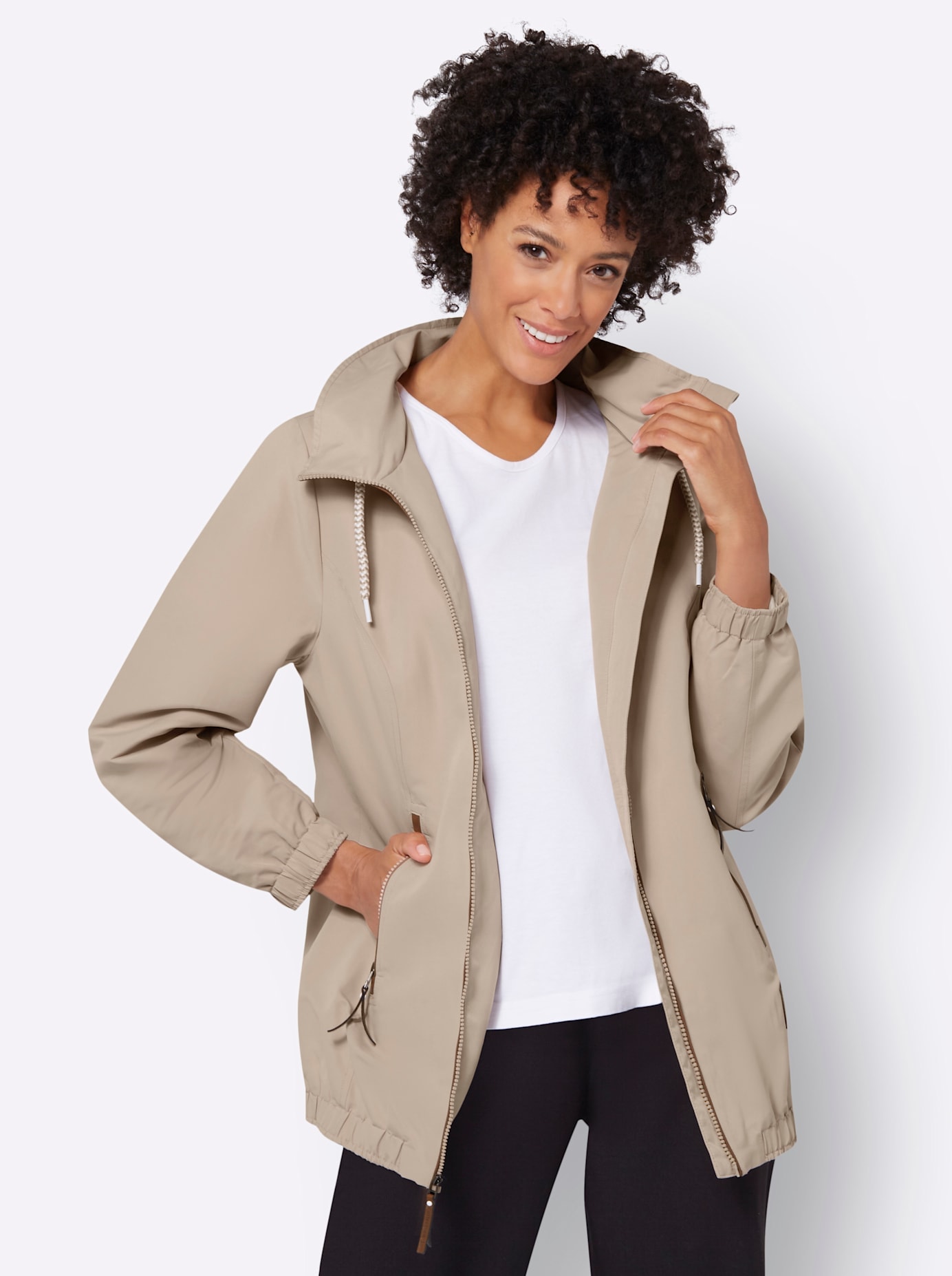 Casual Looks Anorak, mit Kapuze