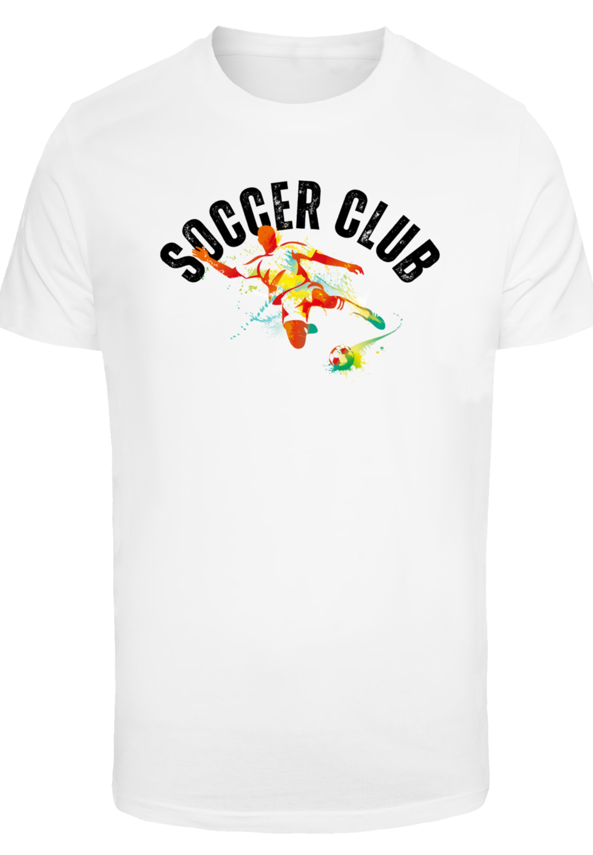 F4NT4STIC T-Shirt "Soccer Club Sport Fan Artwork", Premium Qualität günstig online kaufen