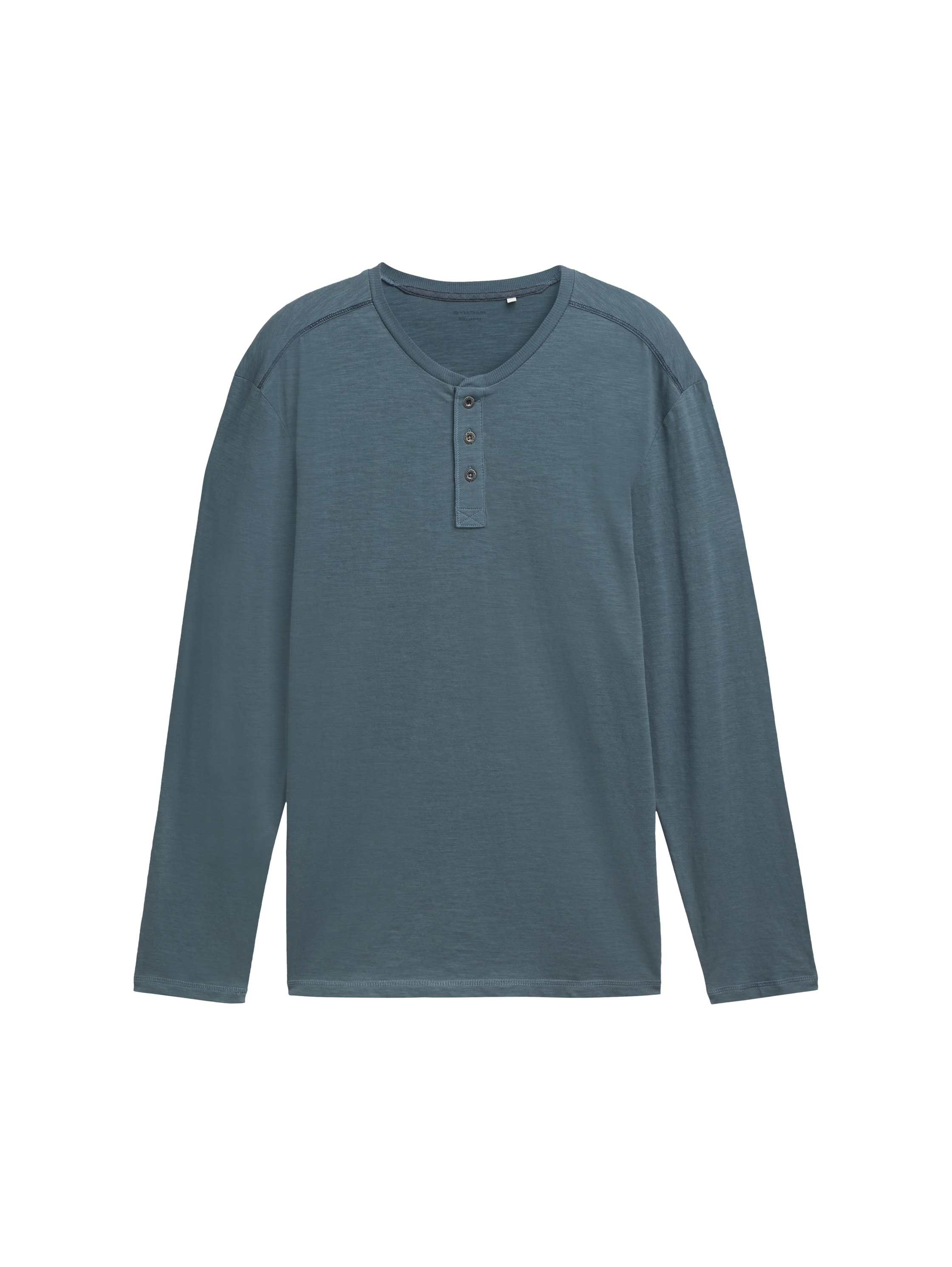 TOM TAILOR Henleyshirt, mit Henley Ausschnitt