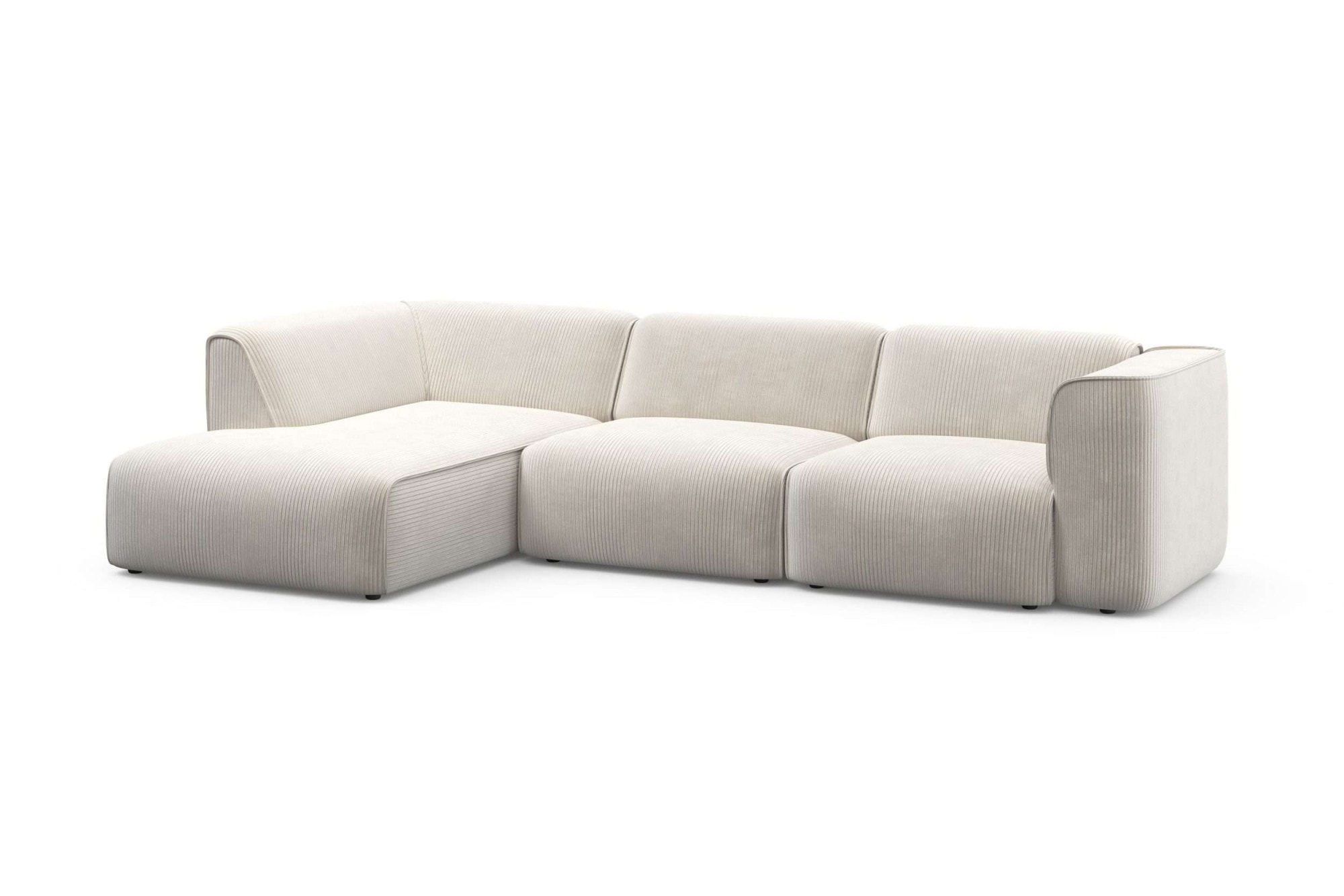 RAUM.ID Ecksofa »Merid L-Form, jederzeit durch Module erweiterbar, B/T/H: 295/162/70 cm«, als Modul oder separat verwendbar, für individuelle Zusammenstellung
