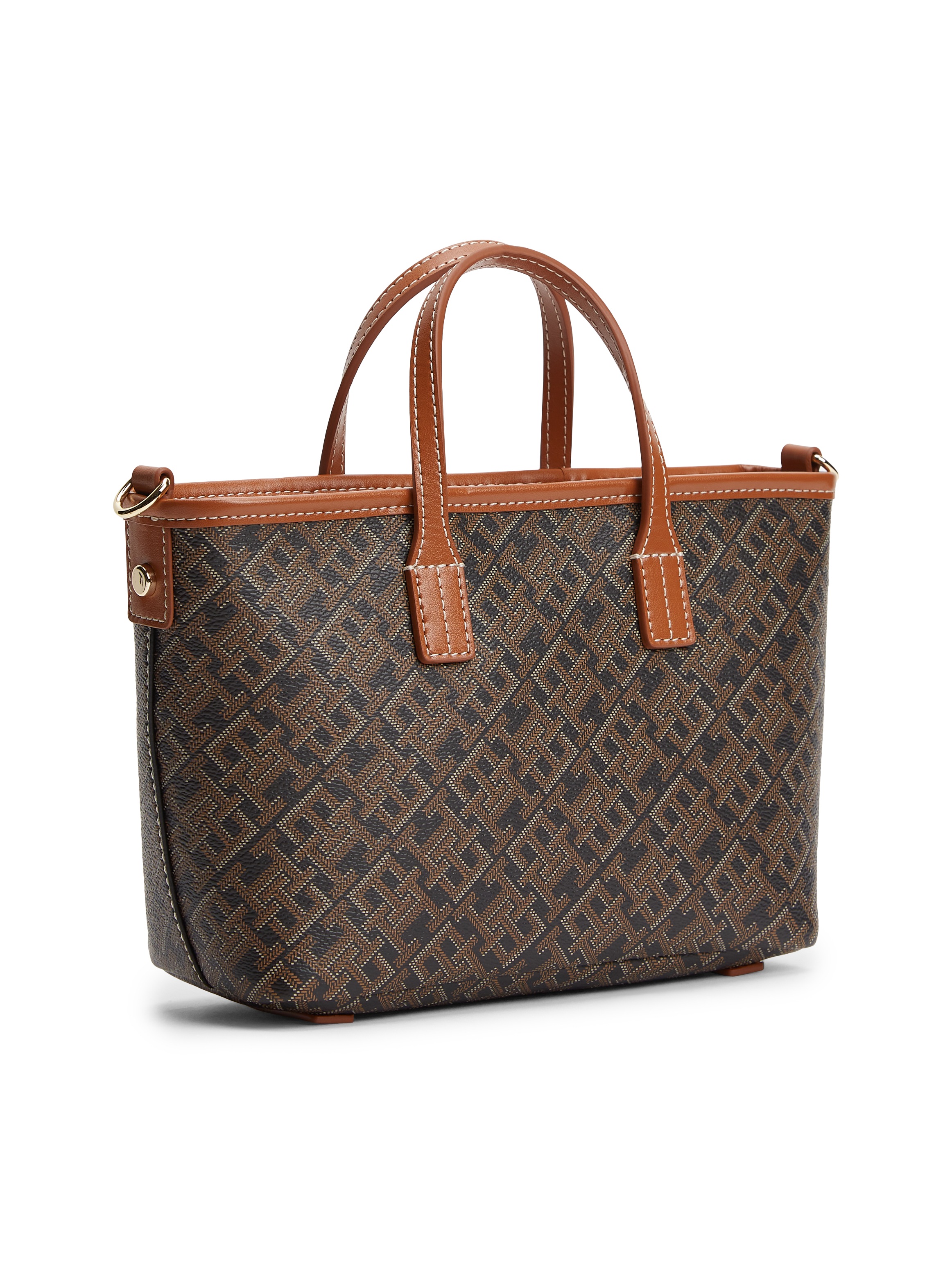 Thumbnail - Tommy Hilfiger Tragetasche "TH MONOPLAY MINI TOTE LE" Damen Handtasche, Umhängetasche, Schultertasche mit TH-Allover-Dru...