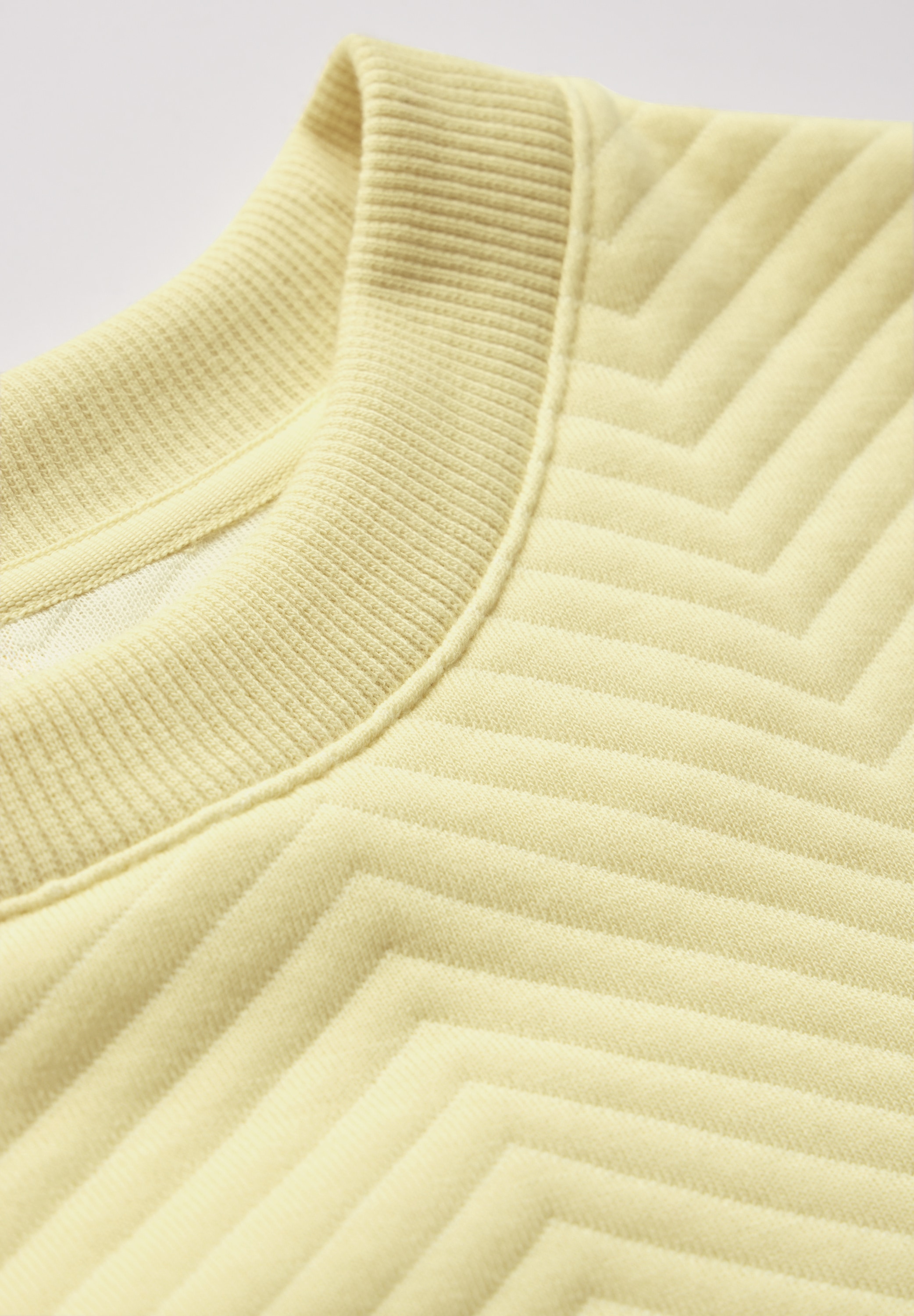 STREET ONE STUDIO Langarmshirt, aus softem Materialmix