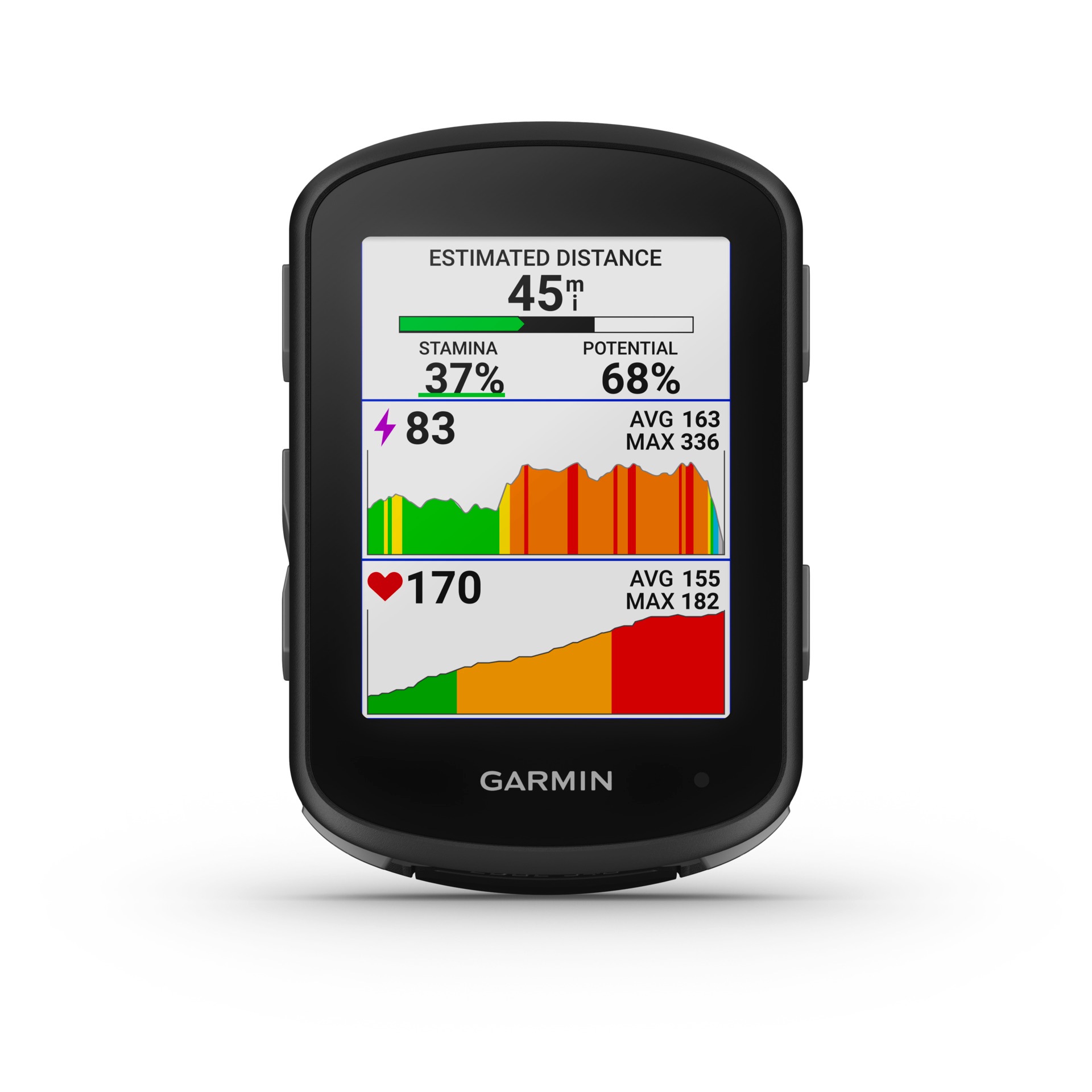 GARMIN Fahrrad-Navigationsgerät "Edge 540", B:5,78cm H:8,51cm T:1,96cm, schwarz, Navigationsgeräte