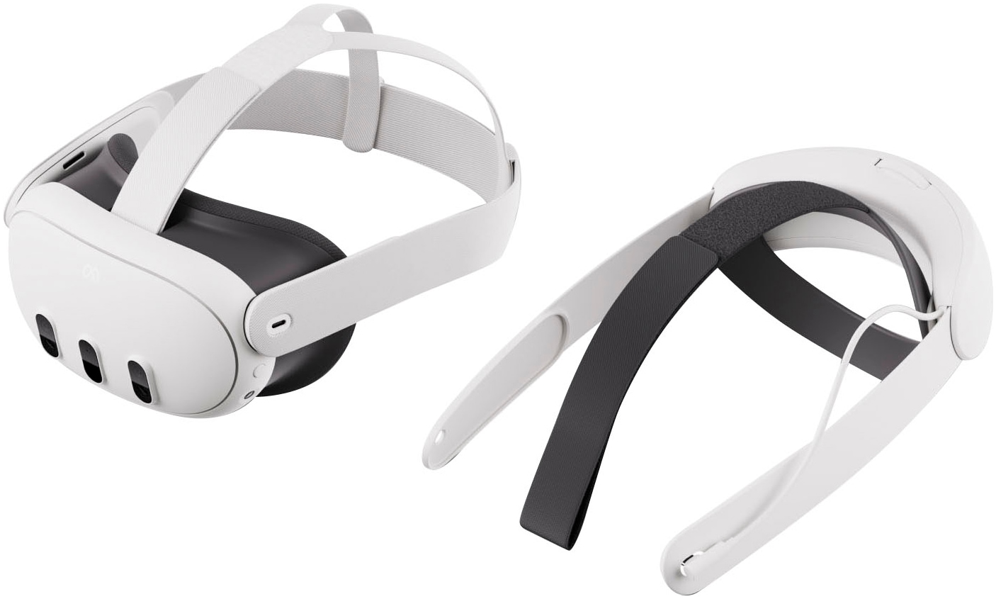 Meta Virtual-Reality-Brille »Quest 3 128 GB + Elite-Riemen mit Akku (Elite Strap with Battery)«