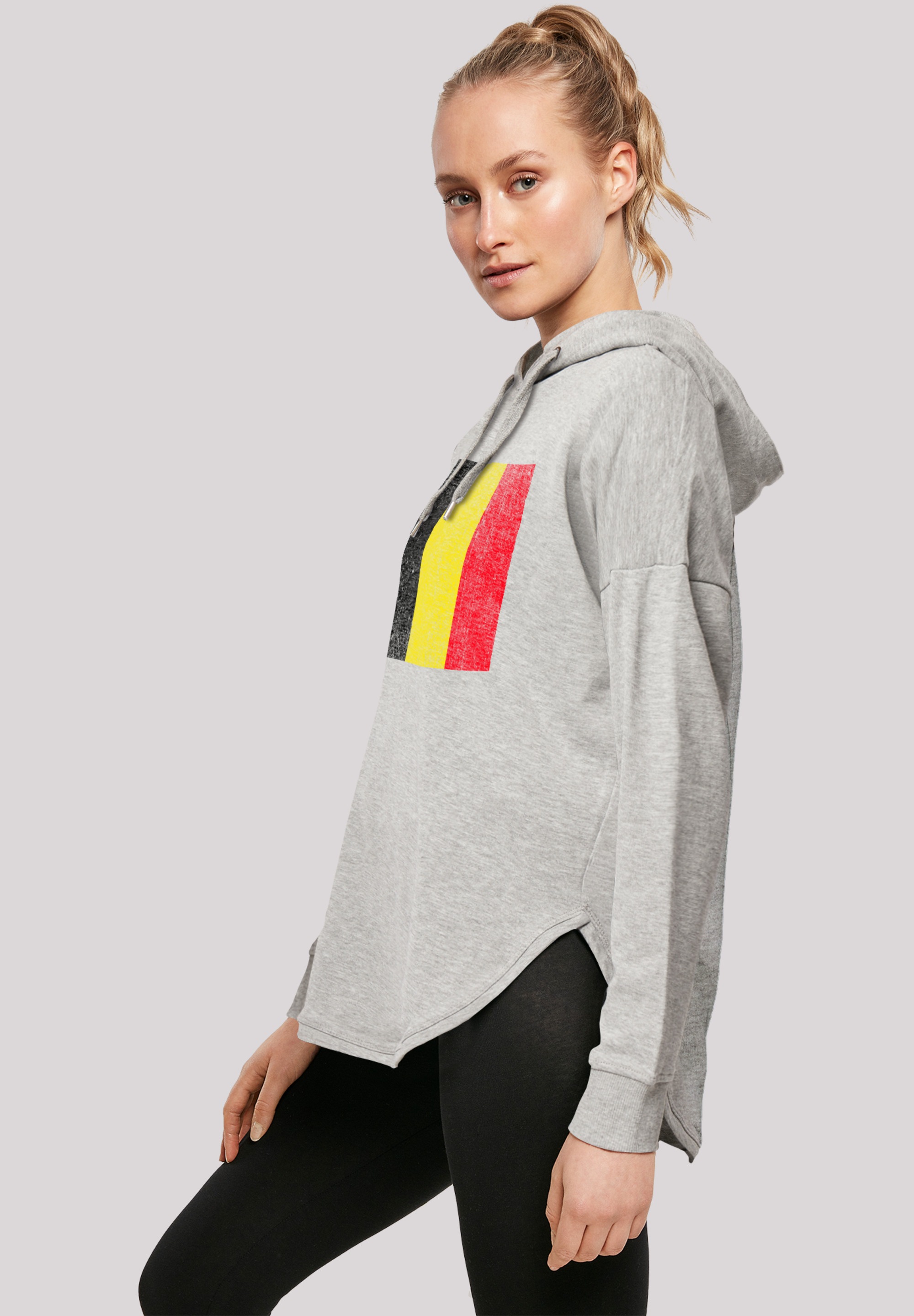 F4NT4STIC Kapuzenpullover »Belgium Belgien Flagge«, Print