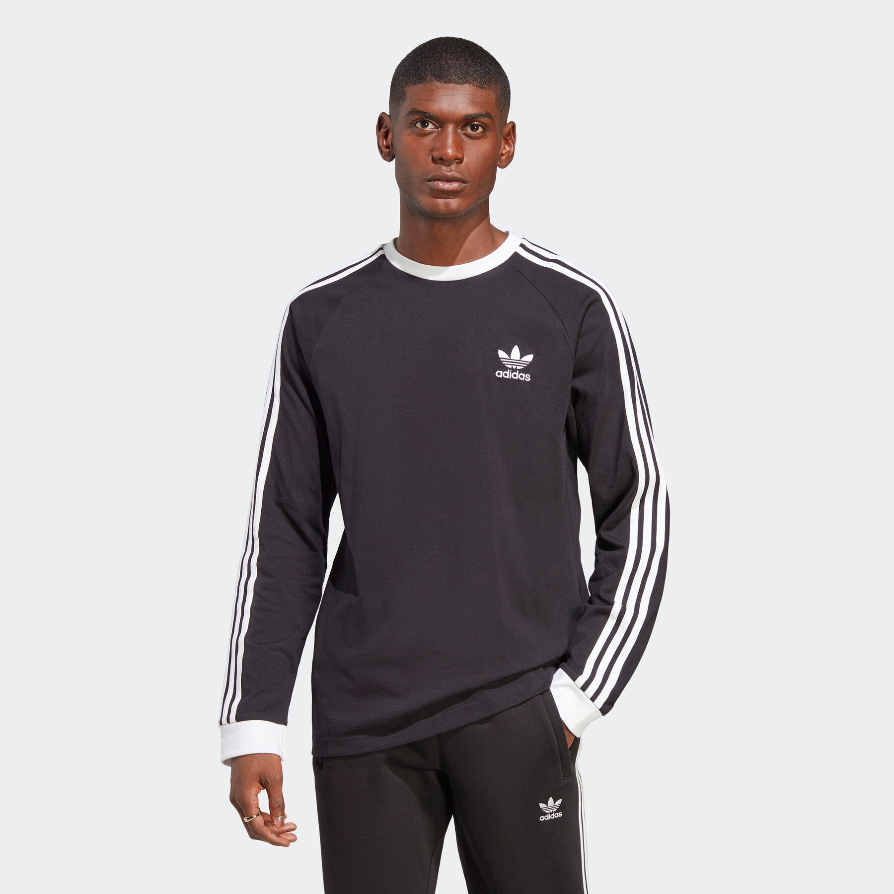 adidas Originals Langarmshirt "ADICOLOR CLASSICS 3STREIFEN LONGSLEEVE" günstig online kaufen