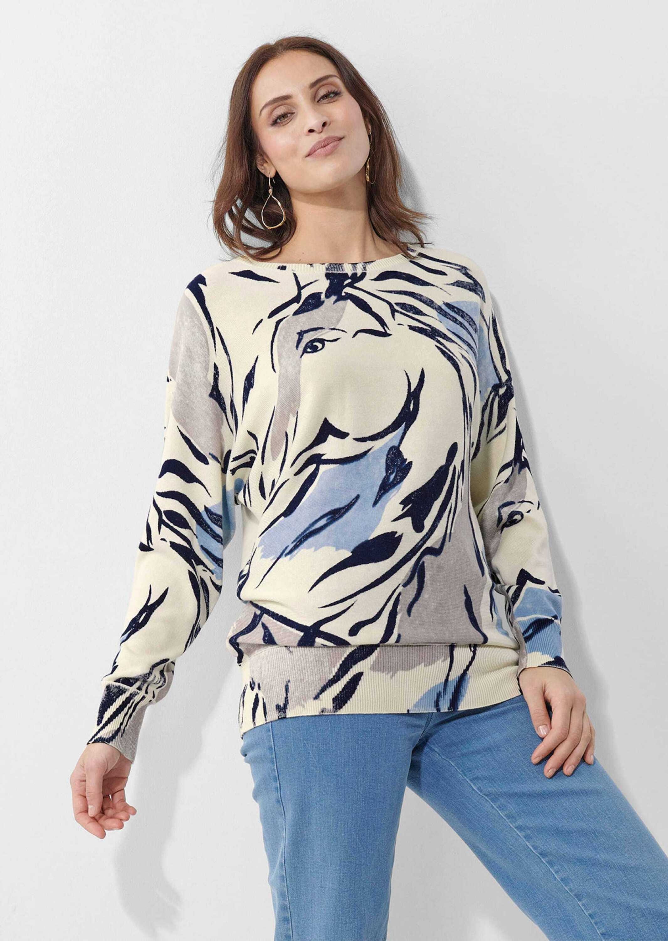 Alba Moda Longpullover »Pullover Pullover«