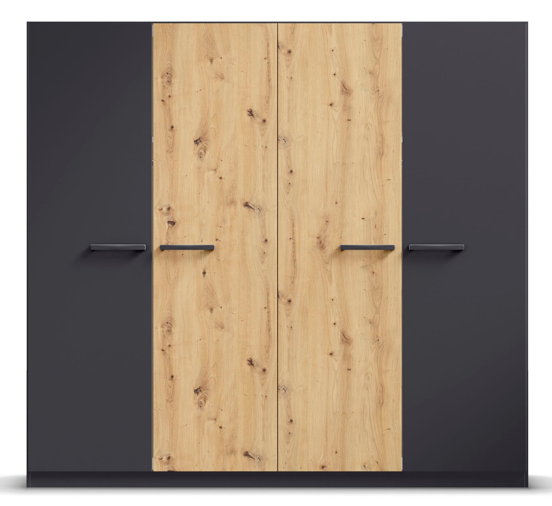 rauch Drehtürenschrank »Kleiderschrank Schrank Garderobe Garderobenschrank Stauraumwunder MODI«, optional mit Spiegel MADE IN GERMANY