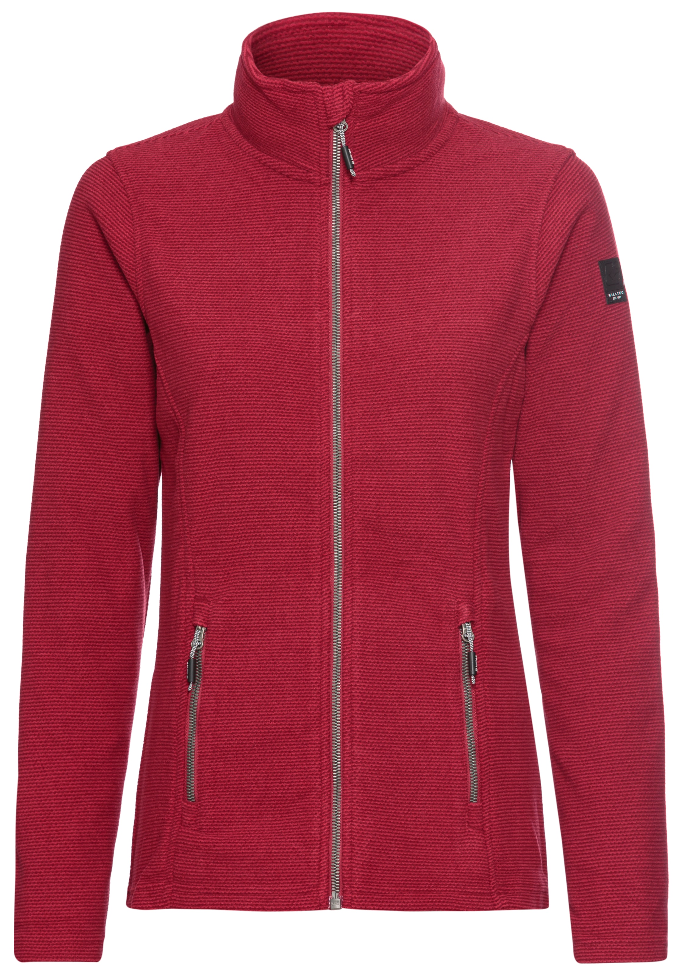 Killtec Fleecejacke, aus strukturiertem Material