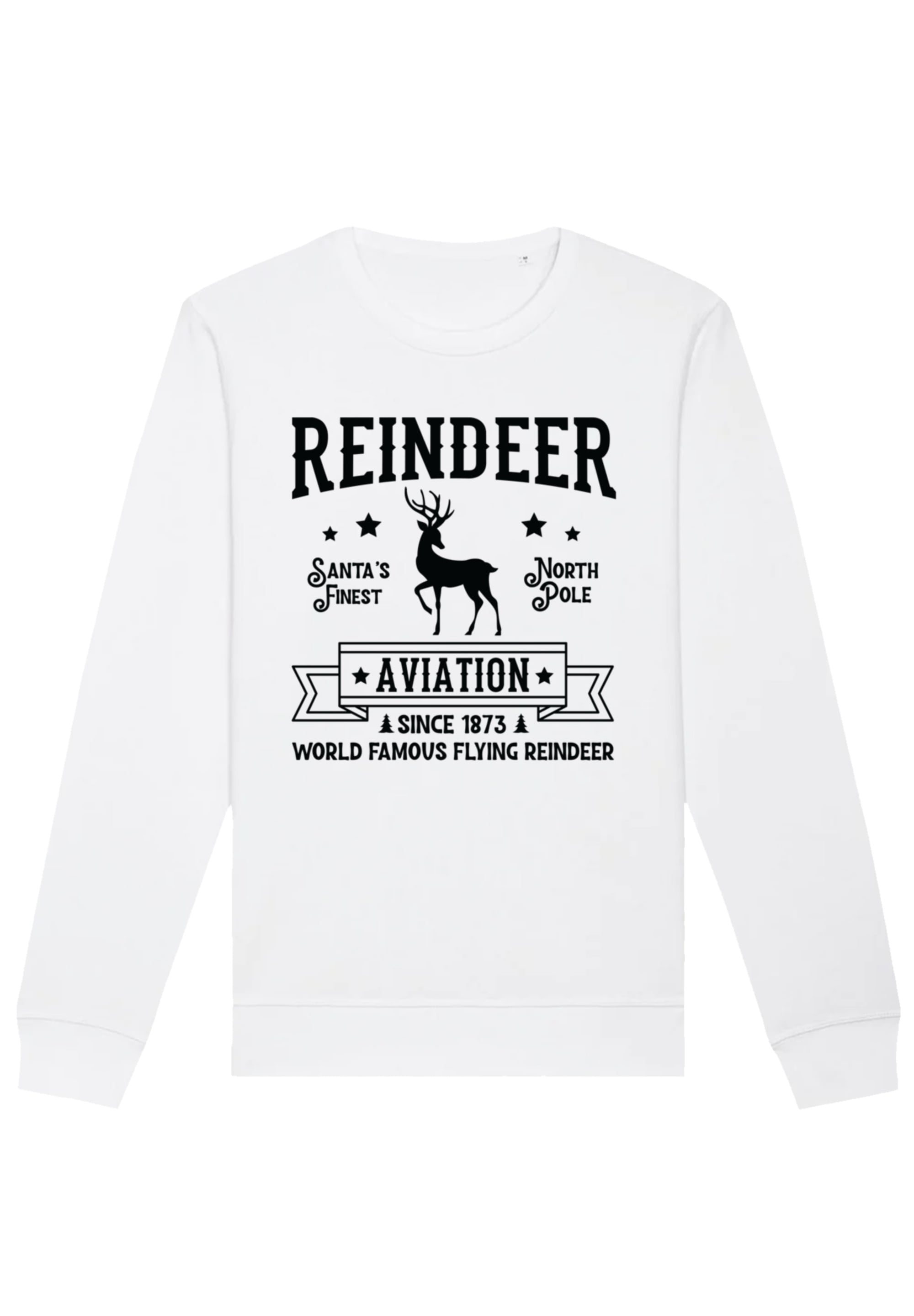 F4NT4STIC Sweatshirt "Weihnachten Reindeer Aviation Retro Sign", Premium Qu günstig online kaufen