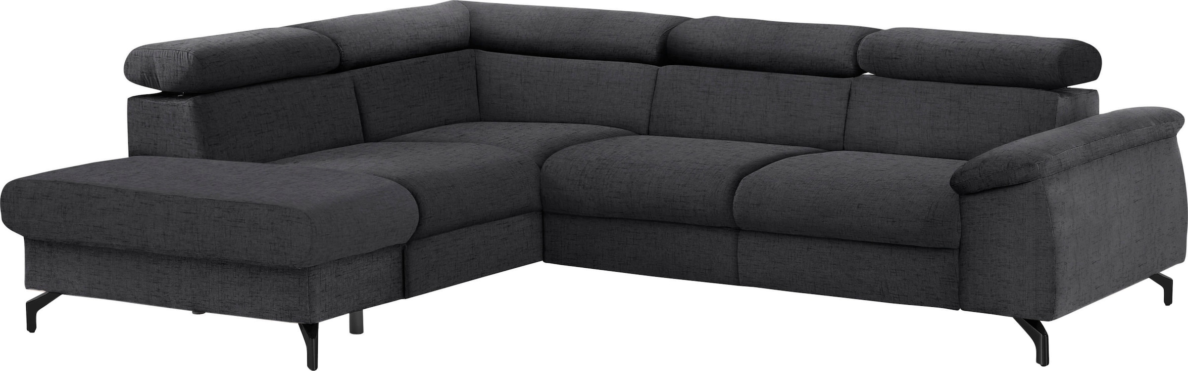 COTTA Ecksofa "Komaris L-Form", mit Kopfteilverstellung, wahlweise mit Bett günstig online kaufen