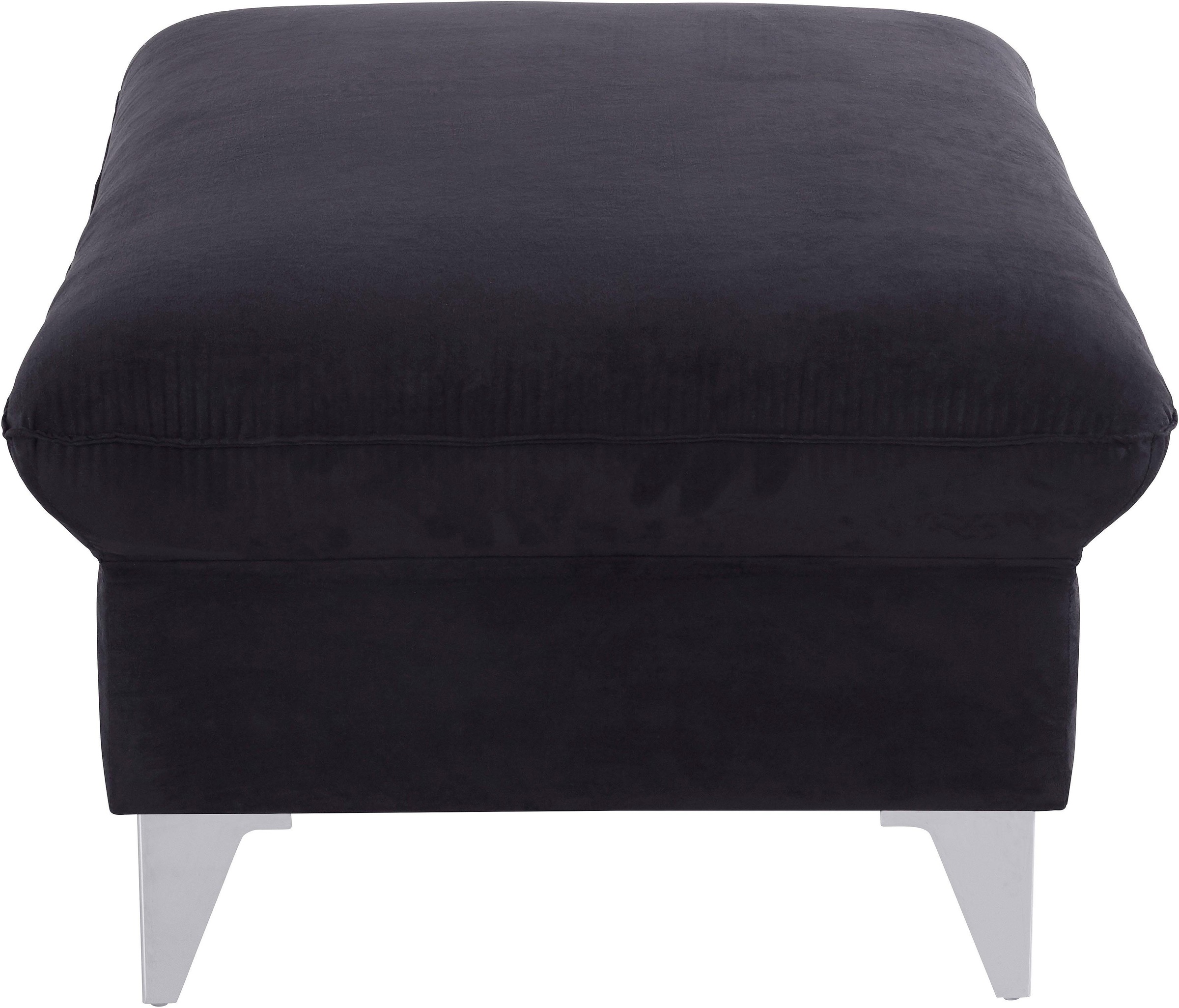 COTTA Polstergarnitur »Caluso L-Form«, Set bestehend aus: Ecksofa mit Kopfteilverstellung & Hocker