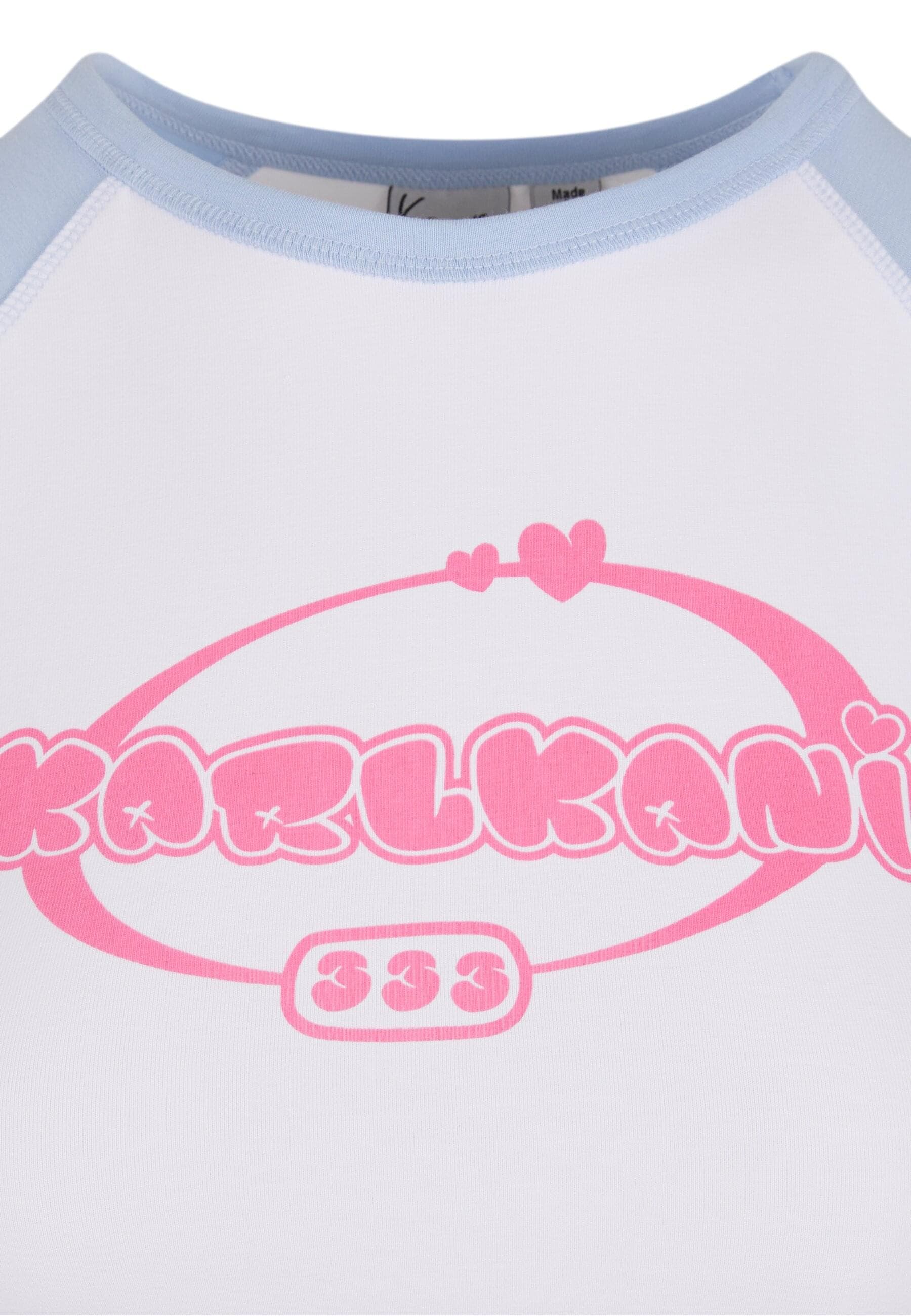 Karl Kani T-Shirt »Karl Kani KW251-026-1 Woven Signature Kk Heart Tiny Tee«, (1 tlg.)
