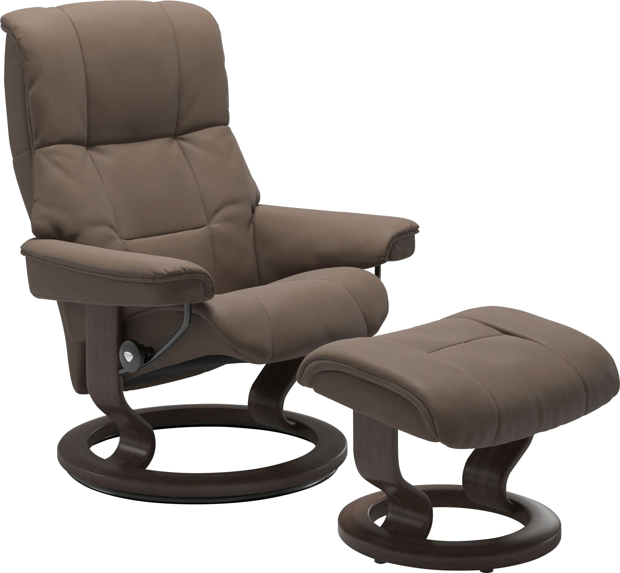 Stressless Relaxsessel "Mayfair" Relaxsessel mit Hocker, mit Hocker, mit Classic Base, Größe S, M & L, Gestell Wenge
