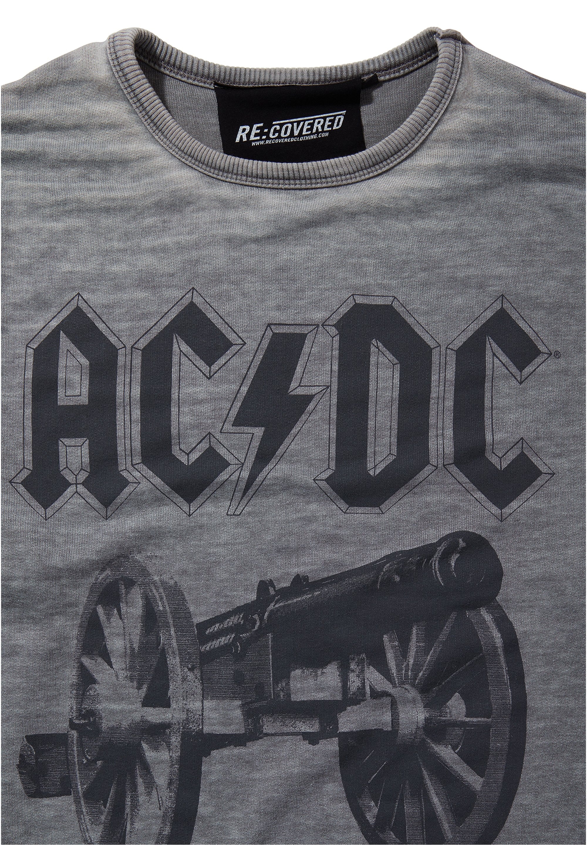 Recovered Sweatshirt »AC/DC For Those About to Rock«, im zeitlosen Design