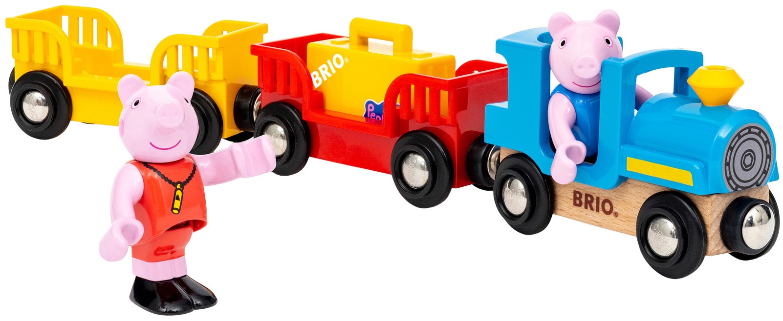BRIO® Spielzeug-Eisenbahn »BRIO® WORLD, Peppa Wutz Zug«