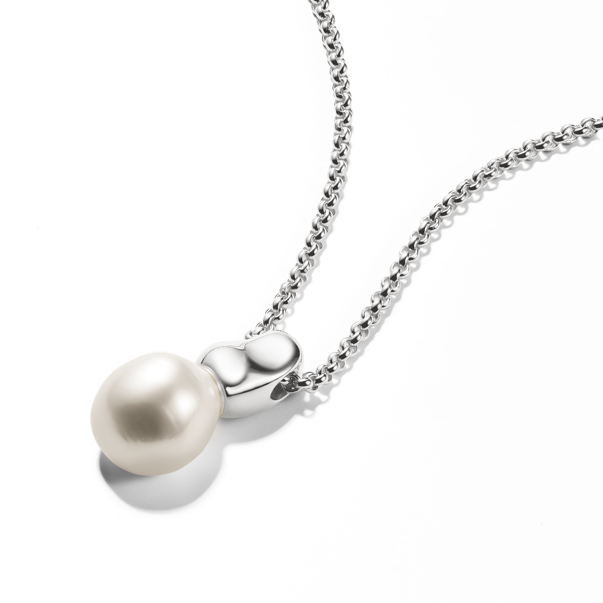 THOMAS SABO Kette mit Anhänger »Bold Elegance Kette Perle« mit Süßwasserzuchtperle