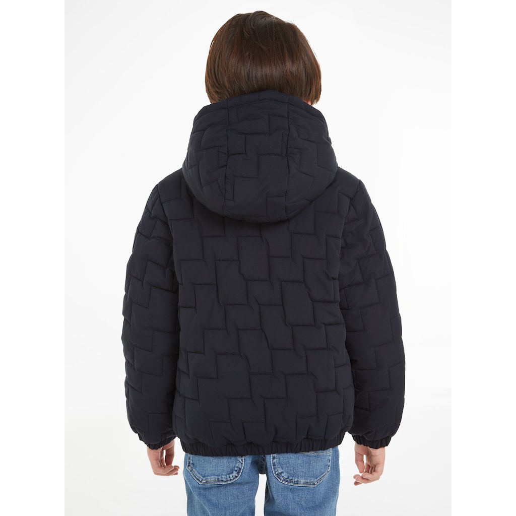 Tommy Hilfiger Steppjacke »QUILTED JACKET«, mit Kapuze